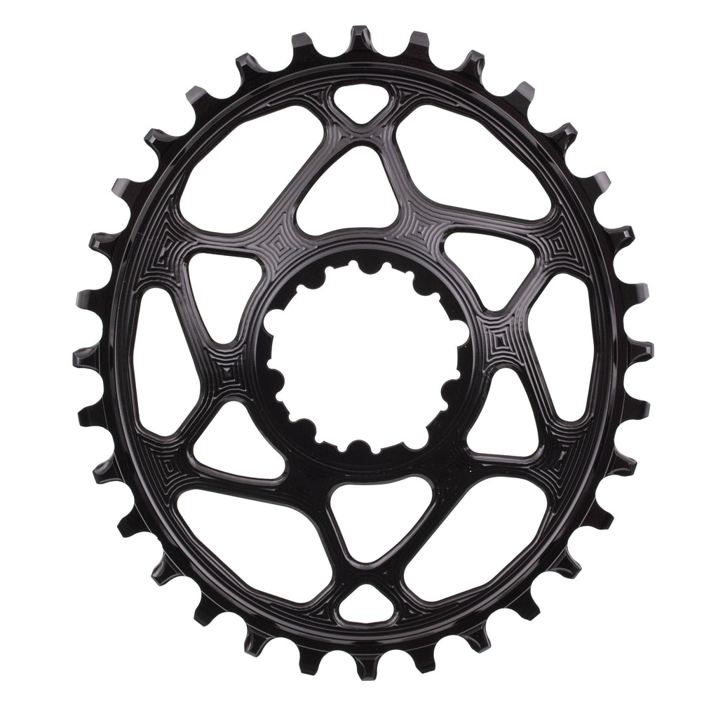Absolute Black Sram Direct Mount Narrow Wide oval chainring