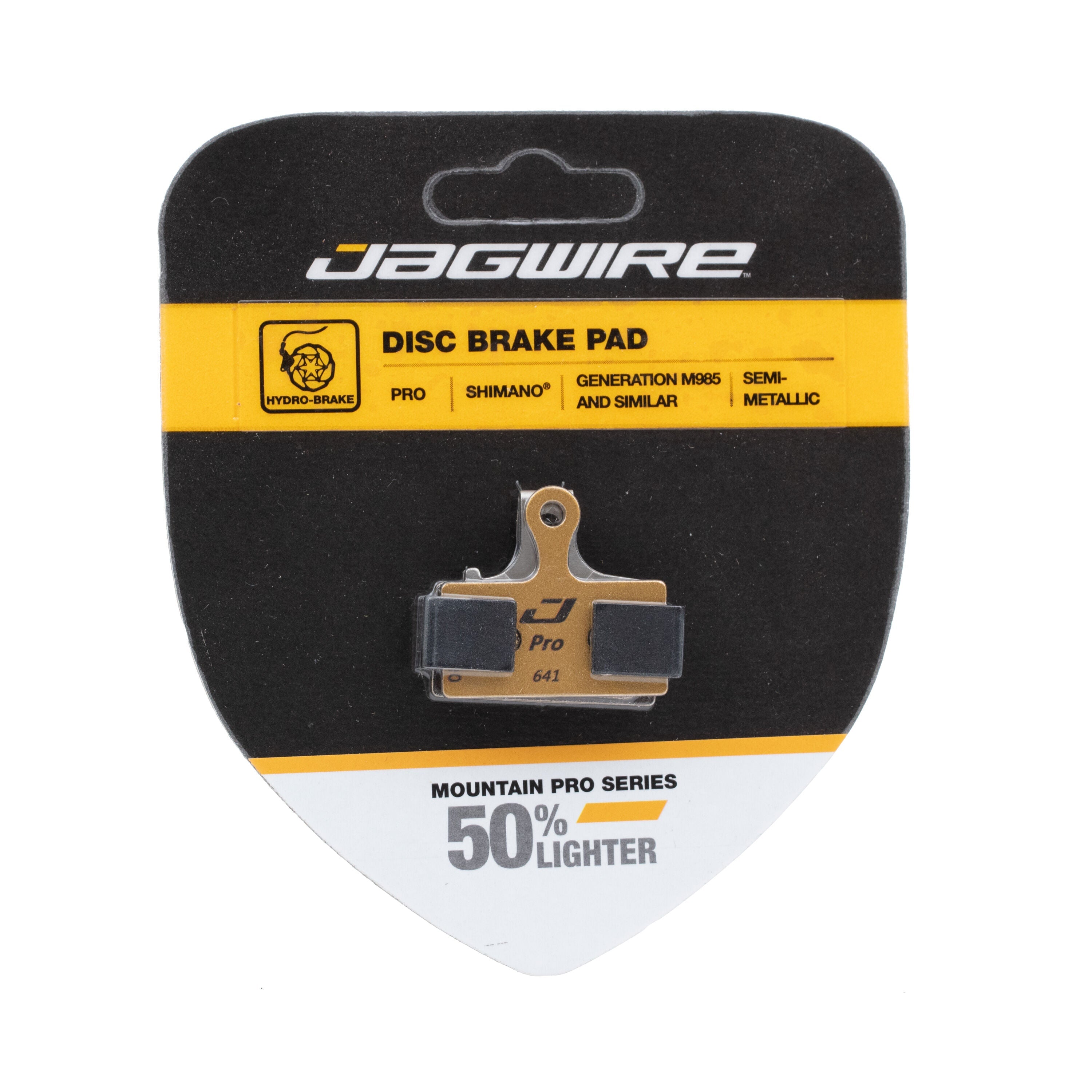 Jagwire Pro Light Shimano XTR XT SLX semi-metallic disc brake pads
