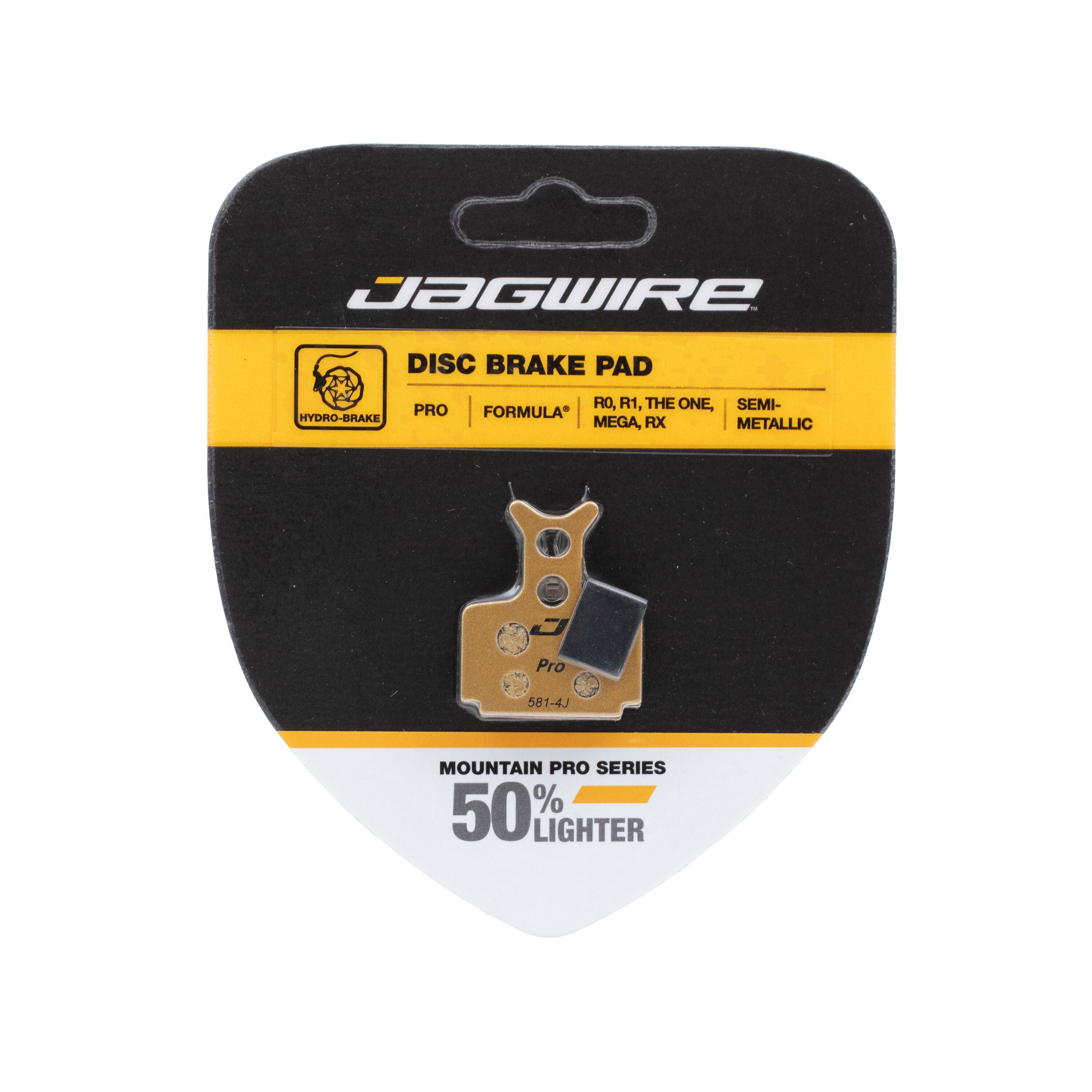 Jagwire Pro Light Formula Cura RO R1 Racing The One Mega semi-metallic disc brake pads