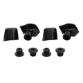 Absolute Black bolts and covers kit for Shimano Dura Ace R9100 110X4 chainring