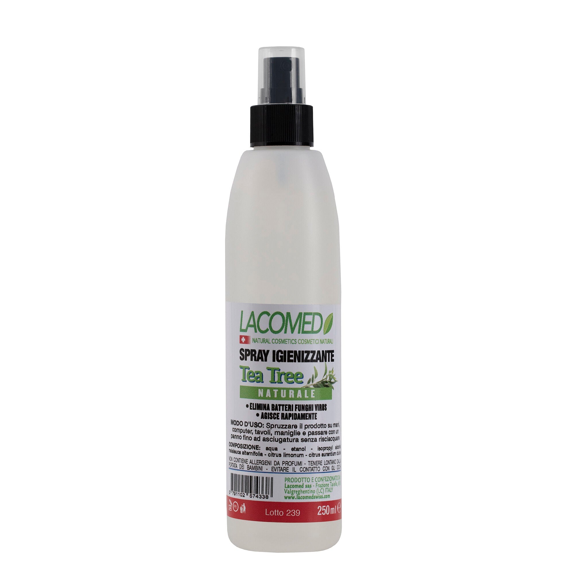 Lacomed Tea Tree cleaner and sanitizer spray