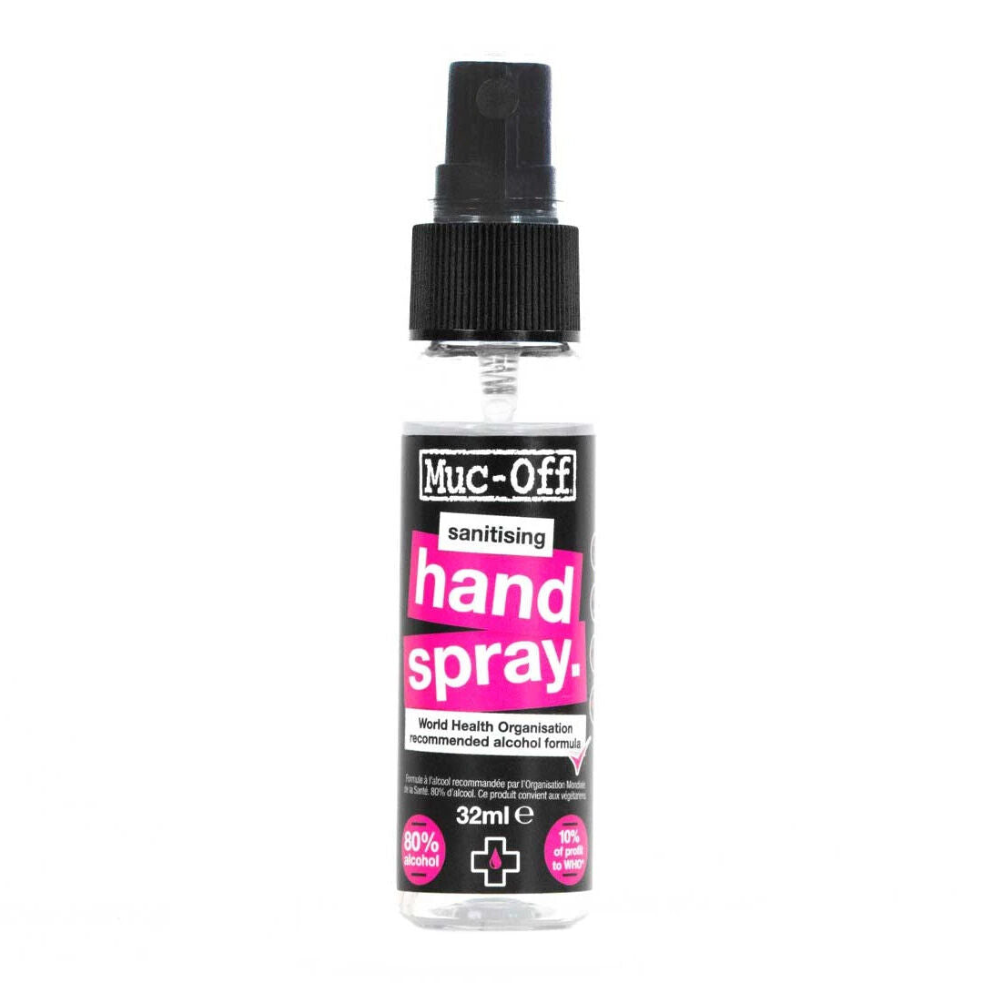 Muc-off hand cleaner and sanitizer spray