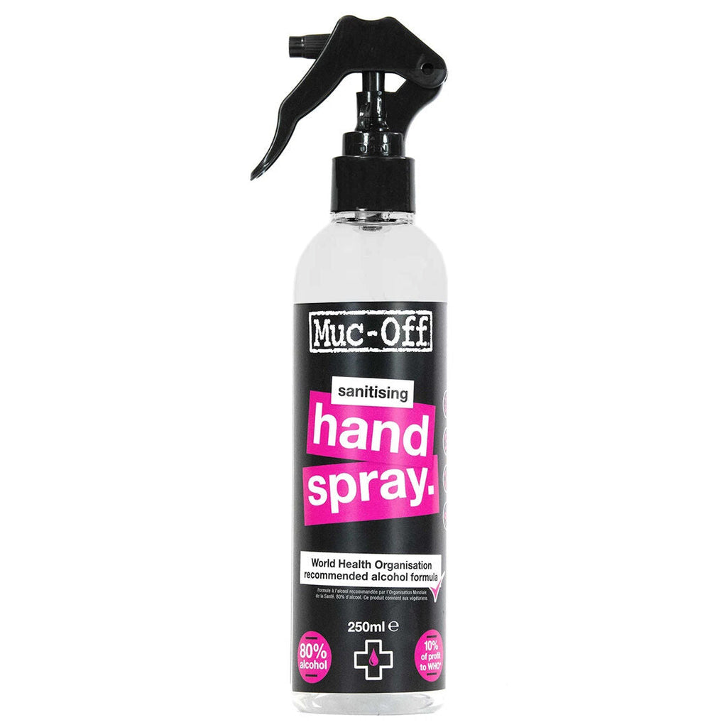 Muc-off hand cleaner and sanitizer spray