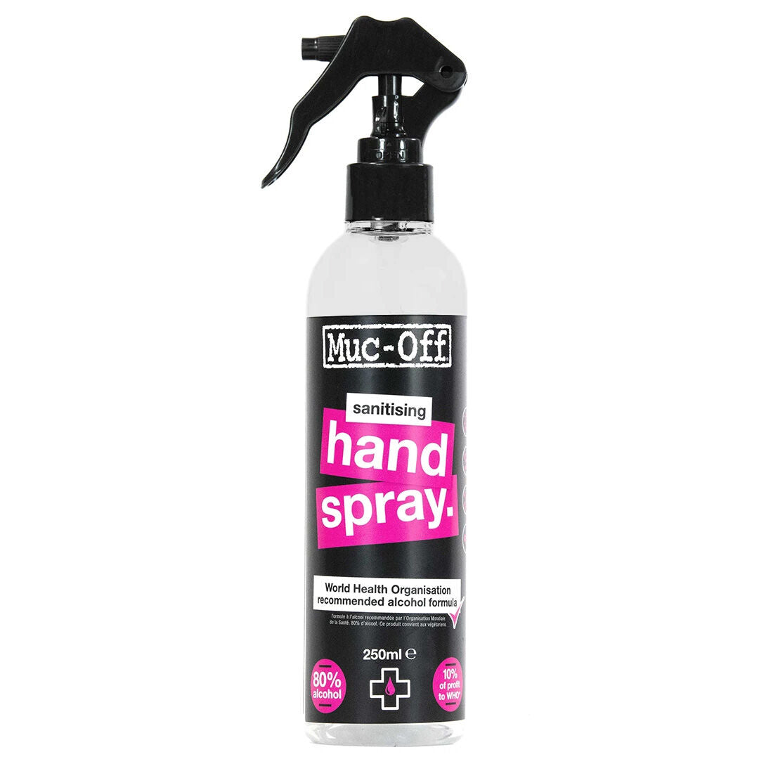 Muc-off hand cleaner and sanitizer spray