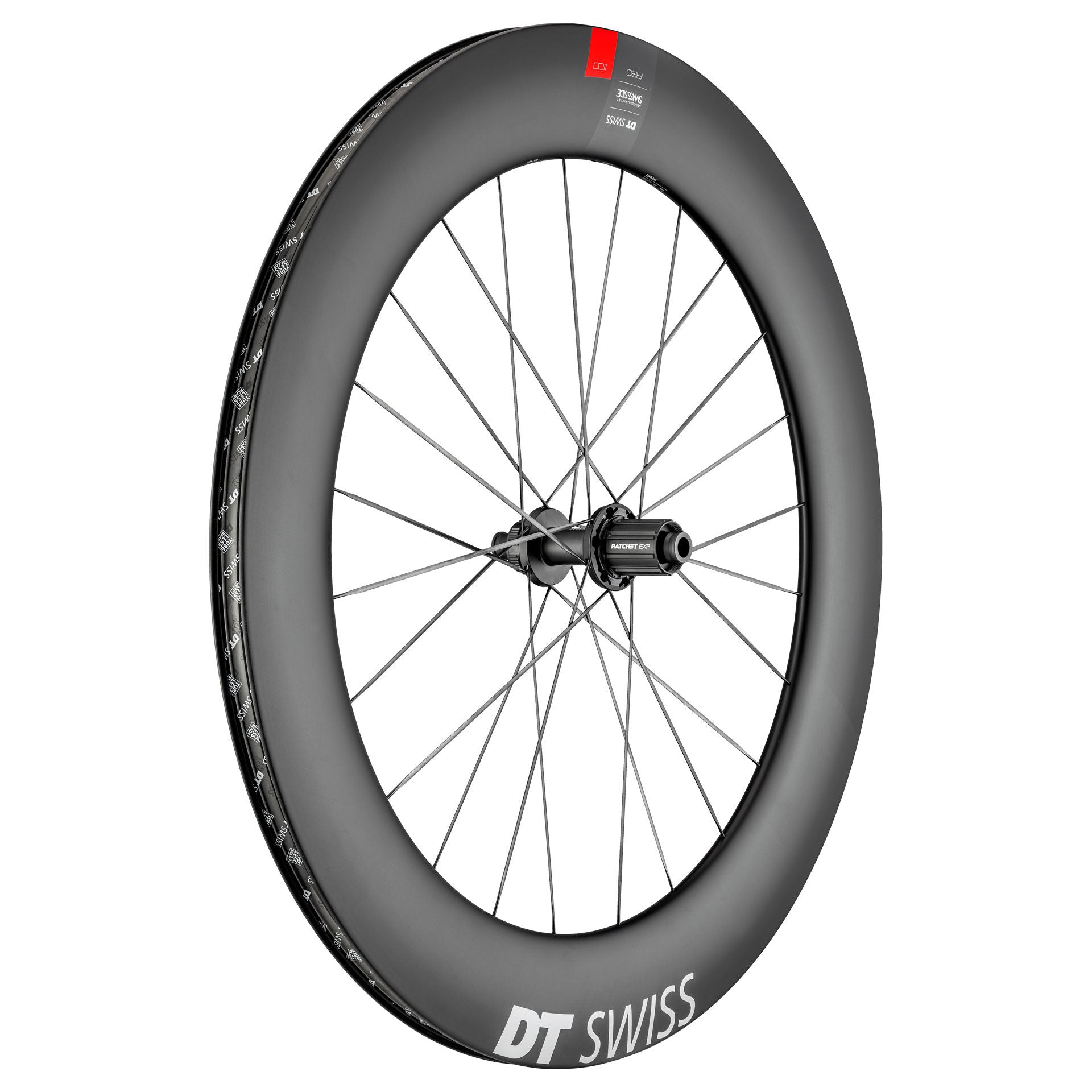 DT Swiss ARC 1100 Dicut 80 Carbon Disc Tubeless Ready rear wheel