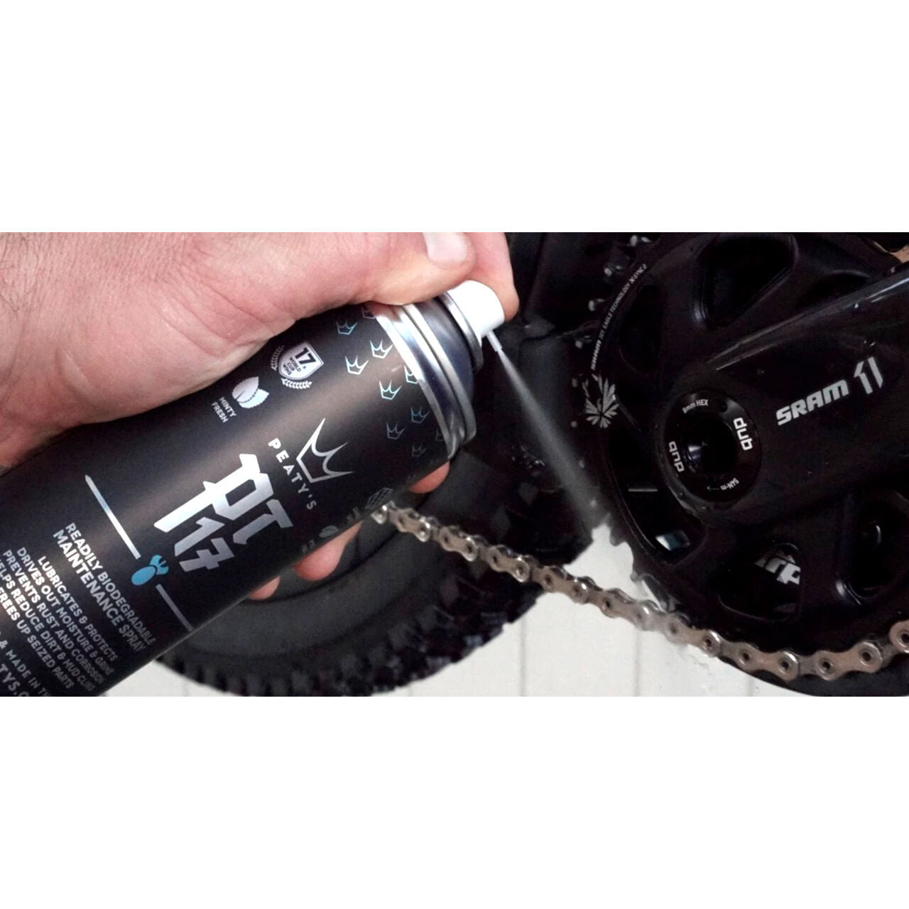 Peaty's PT17 maintenance spray