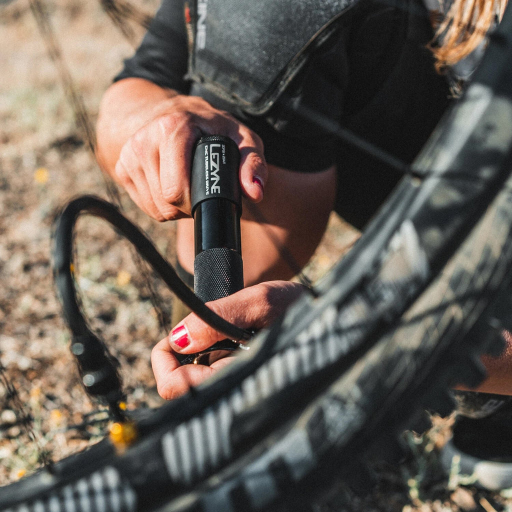 Lezyne CNC Tubeless Drive mini pump