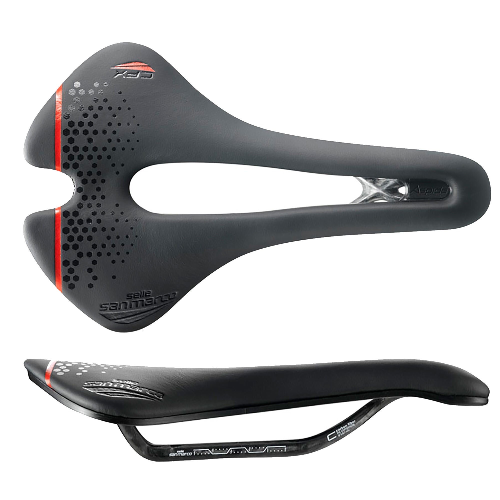 San Marco Aspide Short Open Carbon FX Narrow saddle