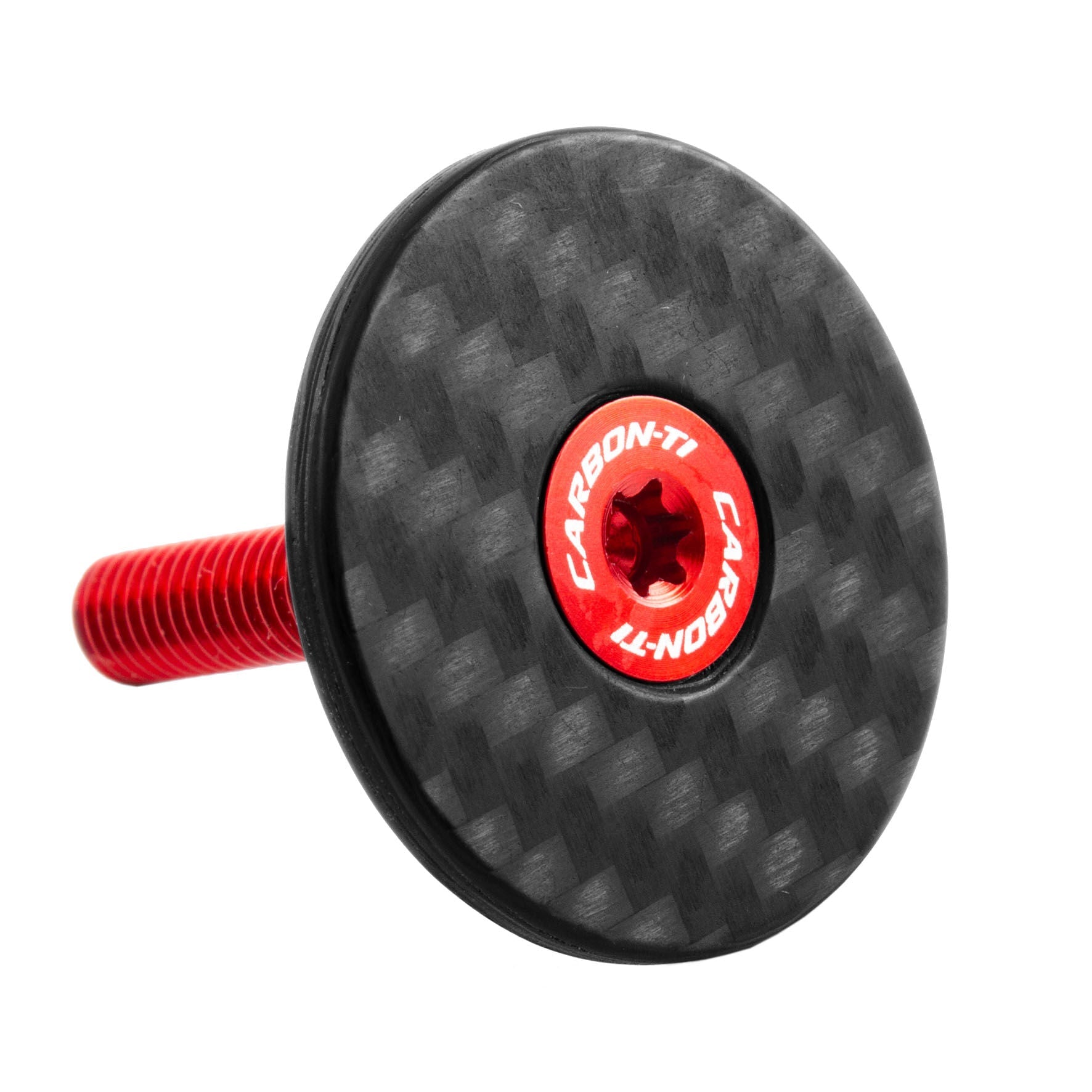 Carbon Ti X-Cap Carbon Matte OS 1"-1/4 stem top cap