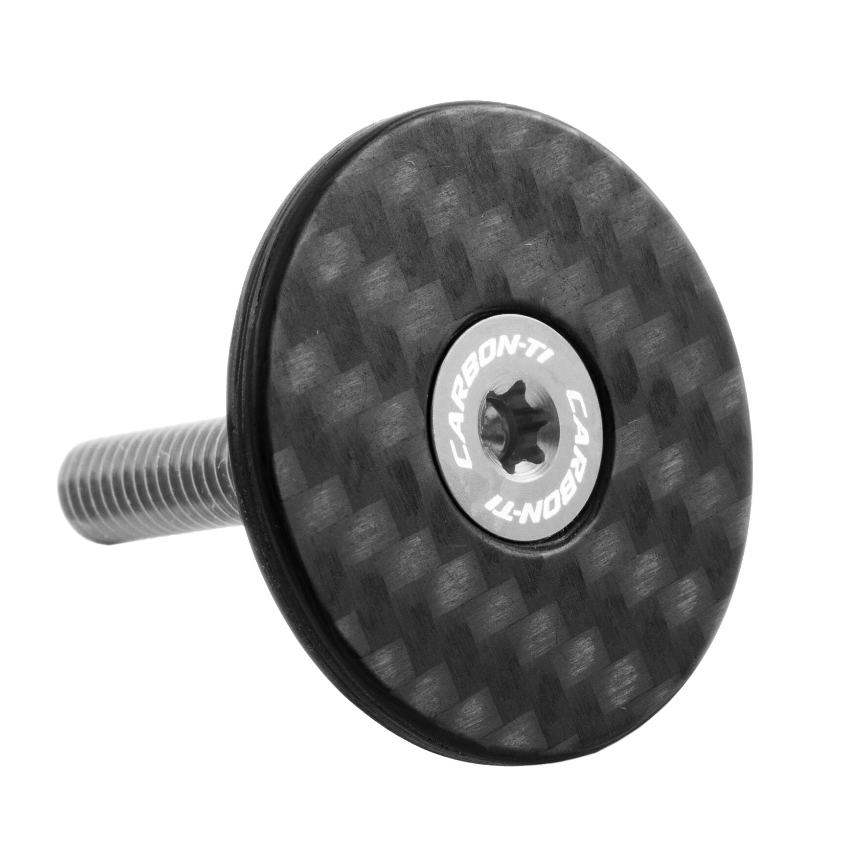 Carbon Ti X-Cap Carbon Matte OS 1"-1/4 stem top cap