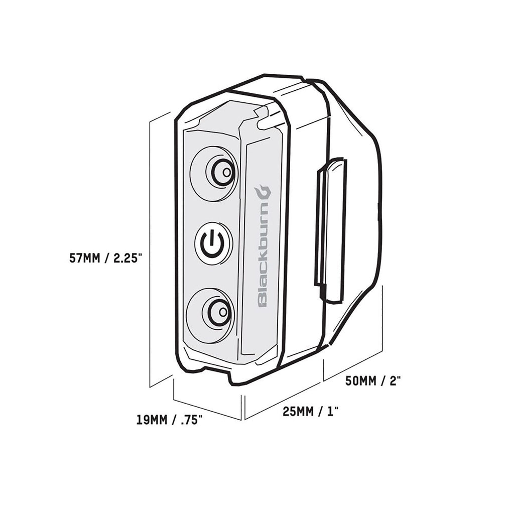 Blackburn Dayzblazer 65 rear light