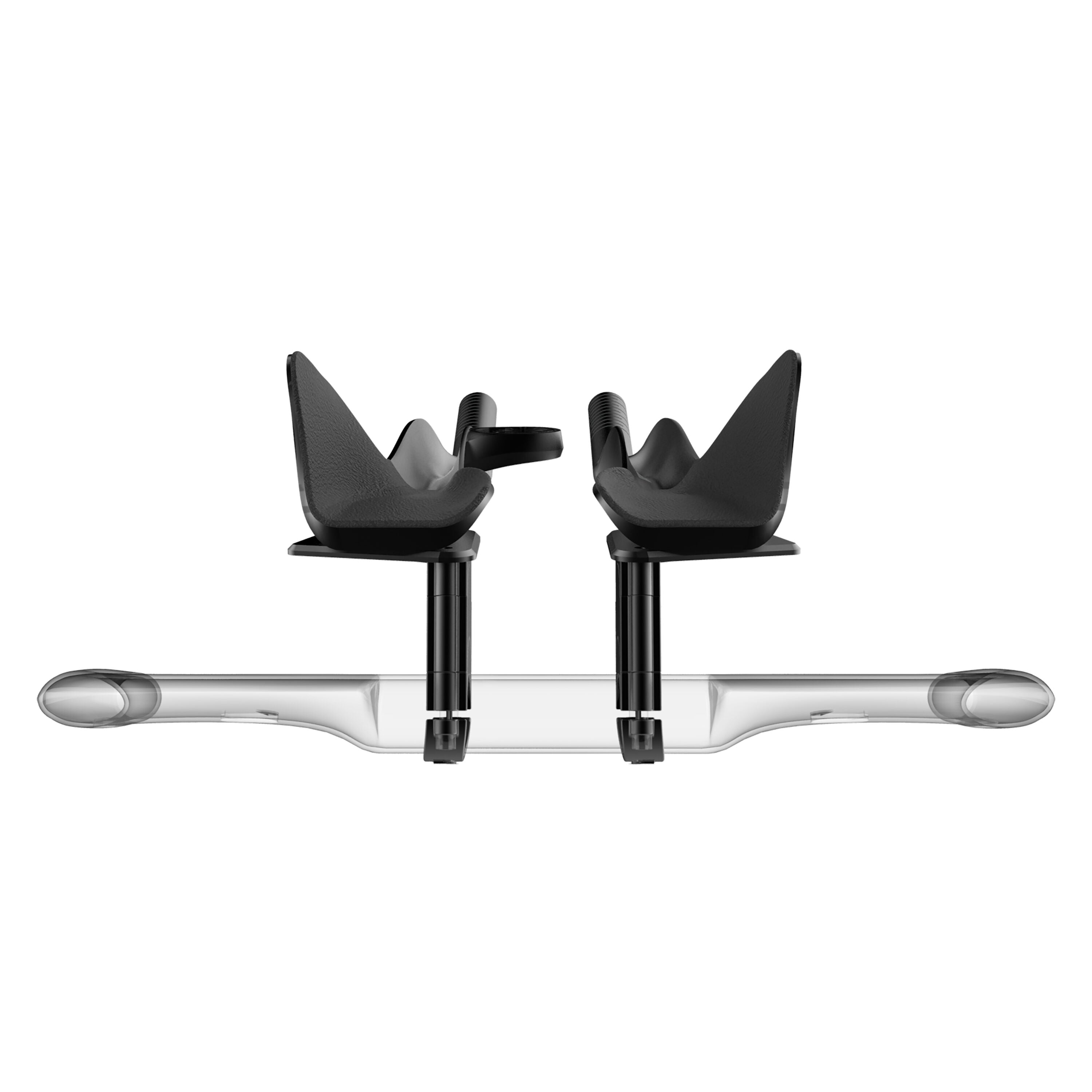 Deda Jet One clip-on aero extentions with spacers and clamp
