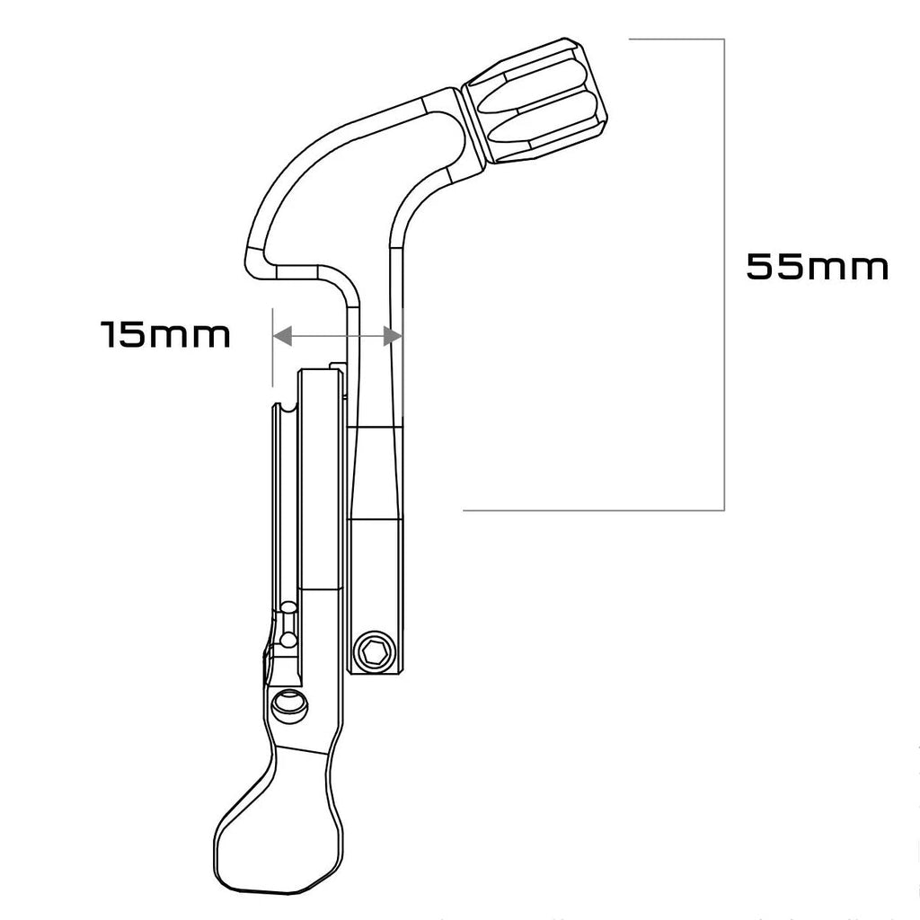 Wolf Tooth ReMote BarCentric seatpost remote lever