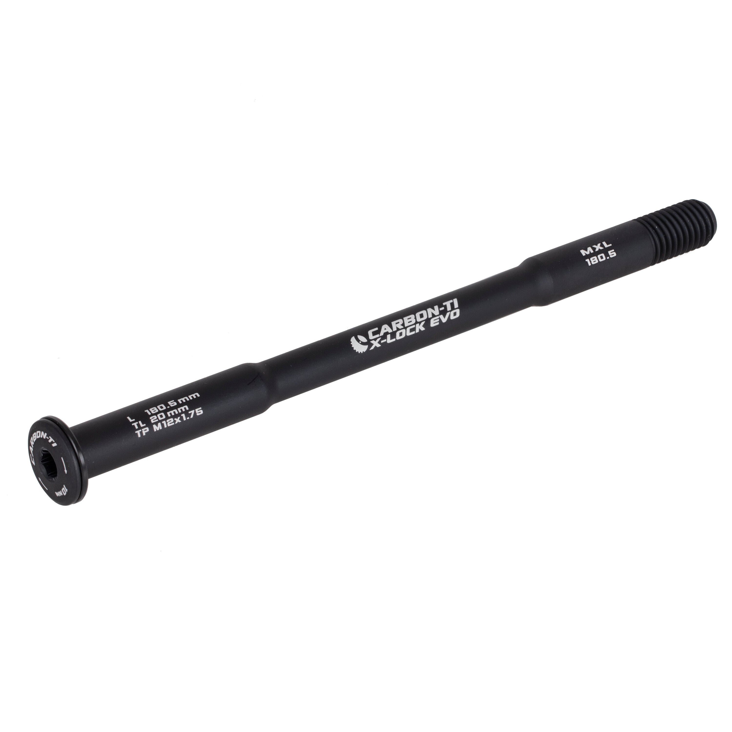 Carbon Ti X-Lock EVO 12x1.75 X-Maxle 180.5 mm rear thru axle