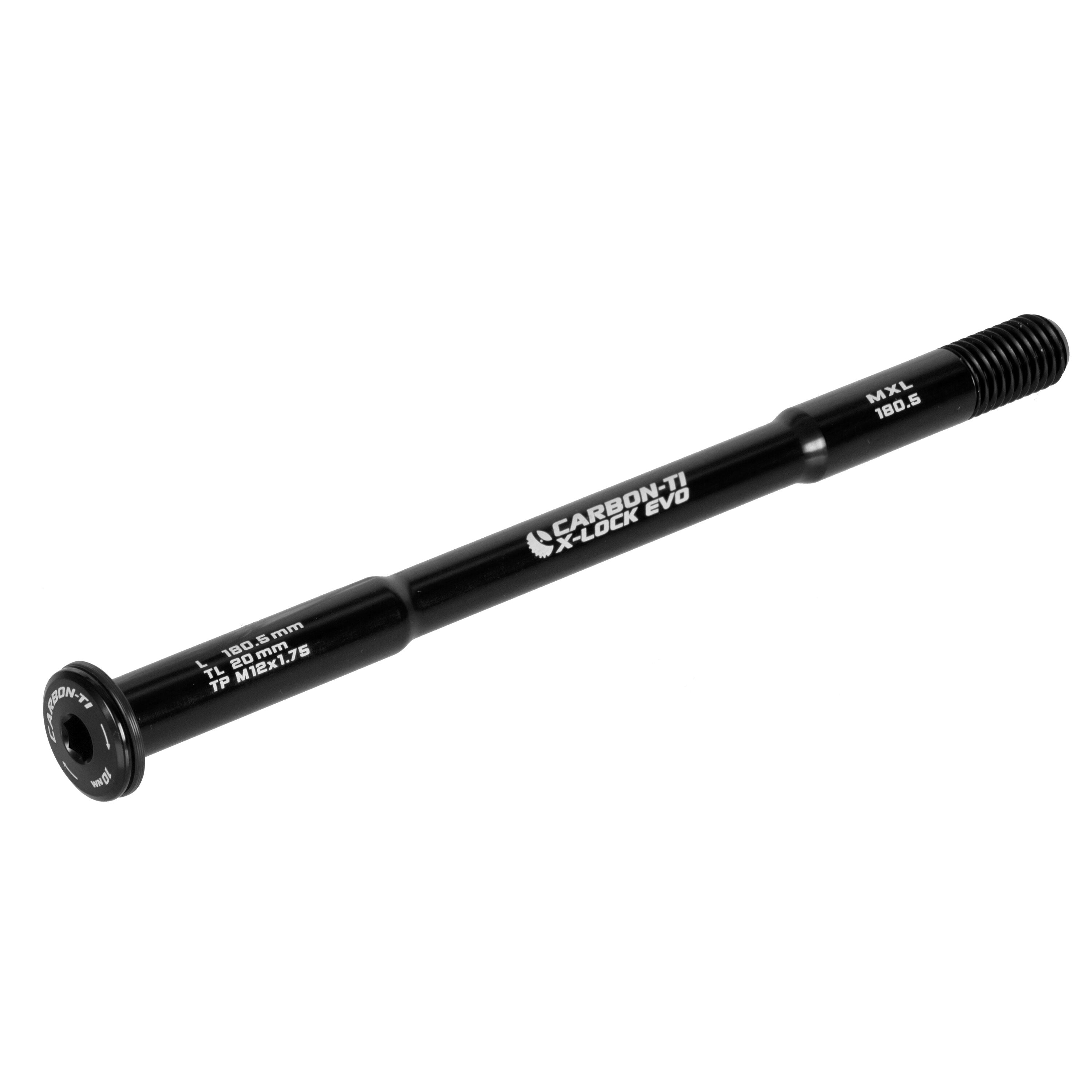 Carbon Ti X-Lock EVO 12x1.75 X-Maxle 180.5 mm rear thru axle