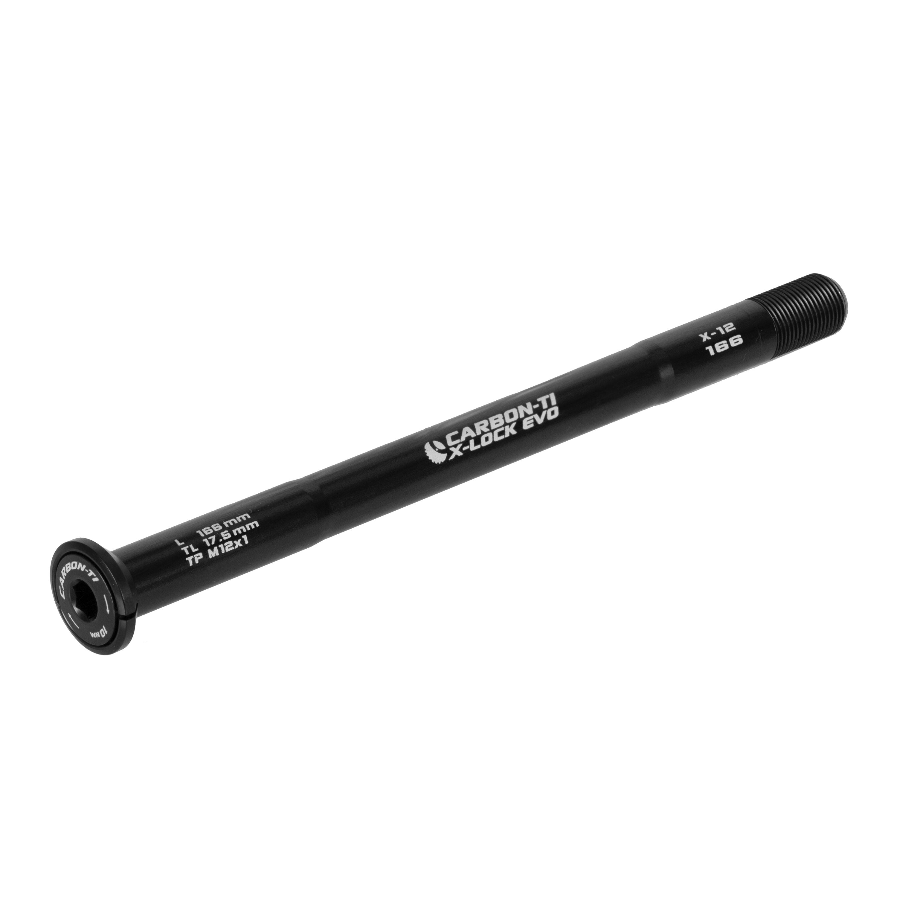 Carbon Ti X-Lock EVO 12x1.0 X-12 166 mm rear thru axle
