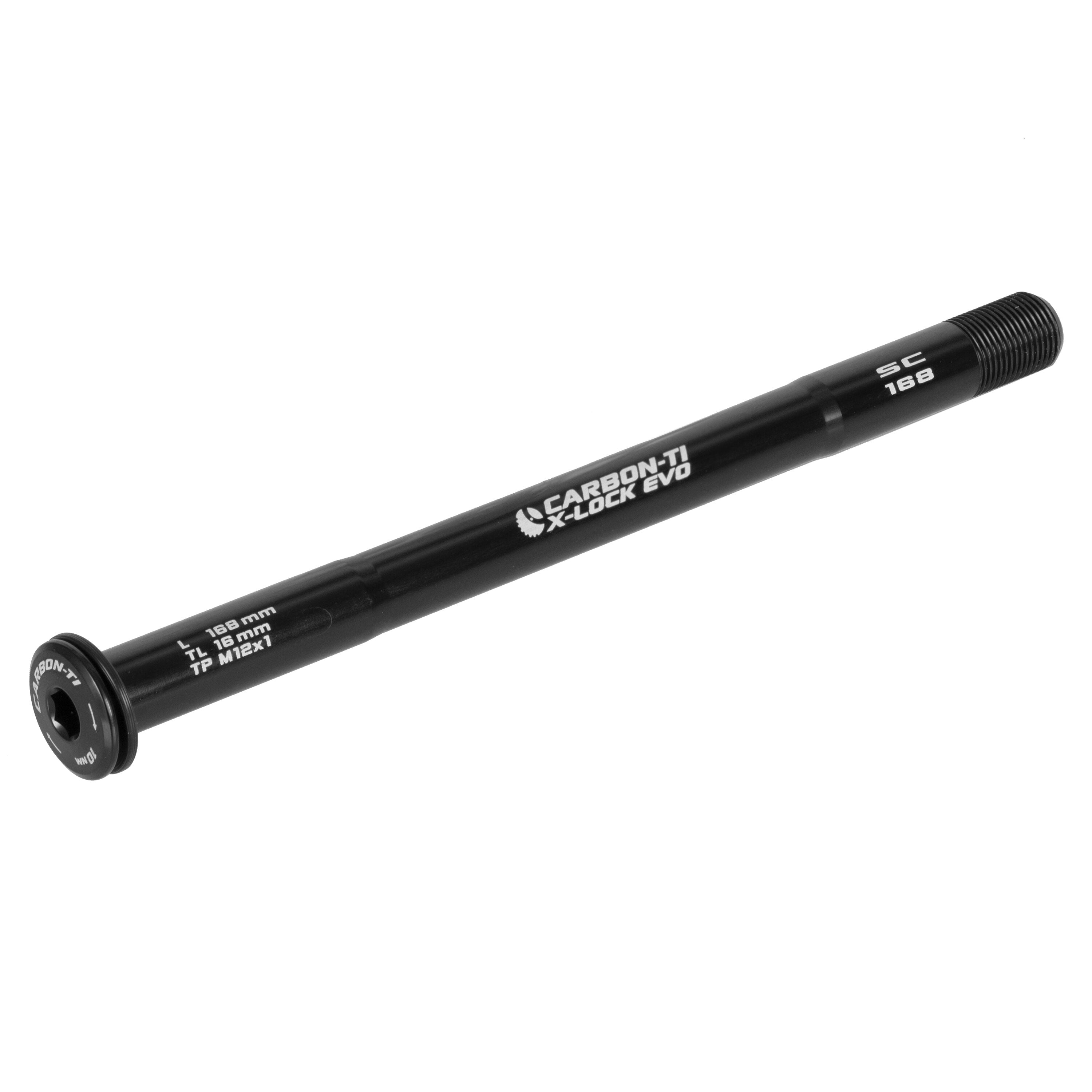 Carbon Ti X-Lock EVO 12x1.0 168 mm rear thru axle