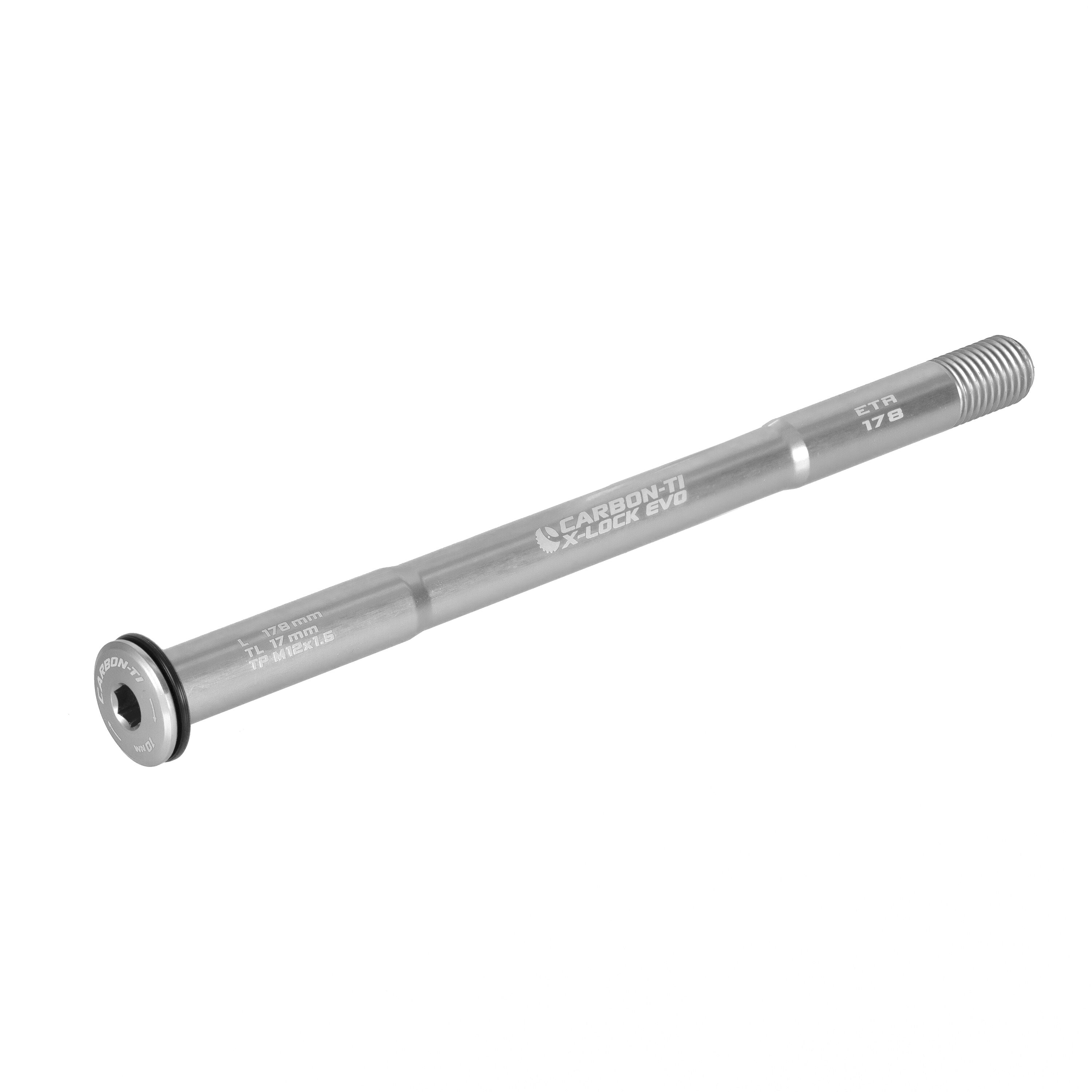 Carbon Ti X-Lock EVO 12x1.5 X-E-Thru 178 mm rear thru axle