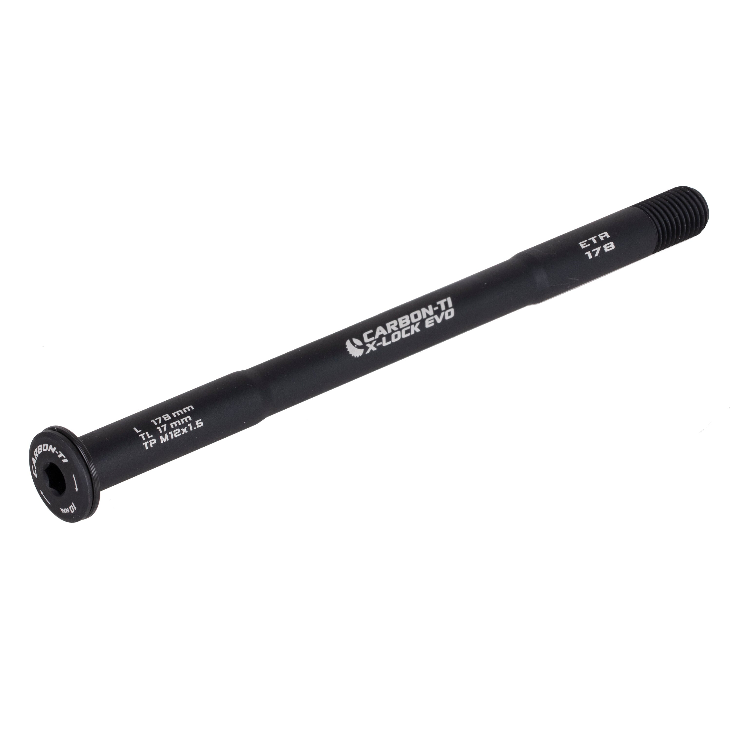 Carbon Ti X-Lock EVO 12x1.5 X-E-Thru 178 mm rear thru axle