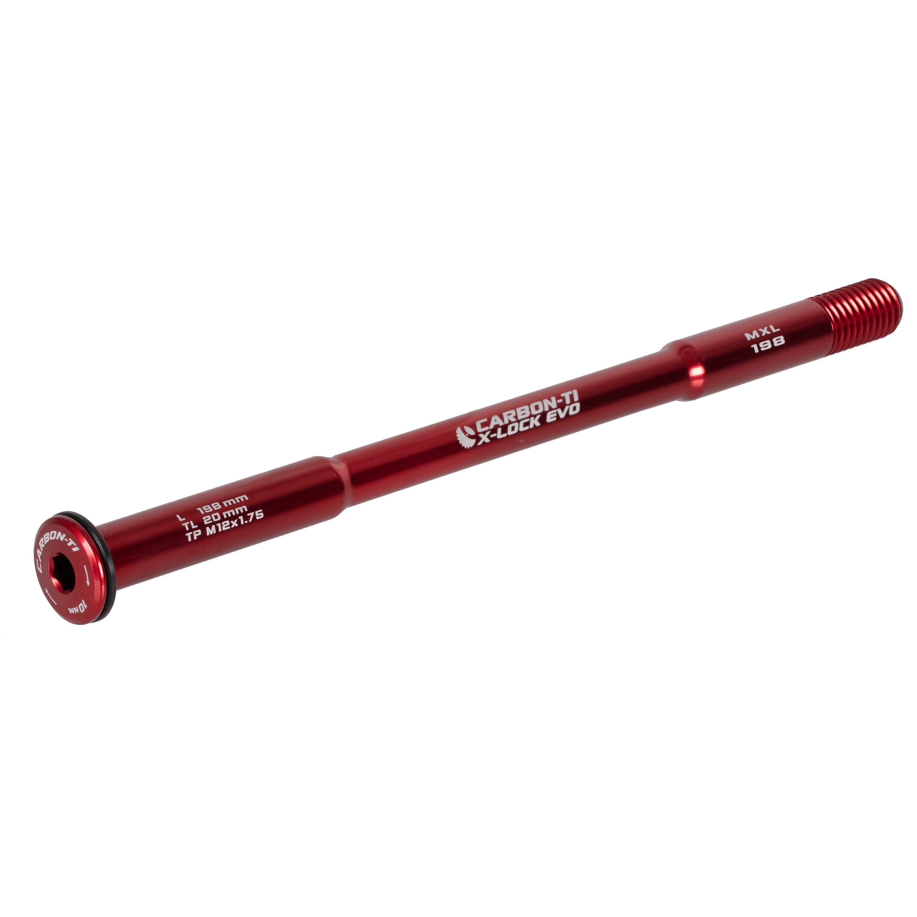Carbon Ti X-Lock EVO 12x1.75 X-Maxle 198 mm rear thru axle