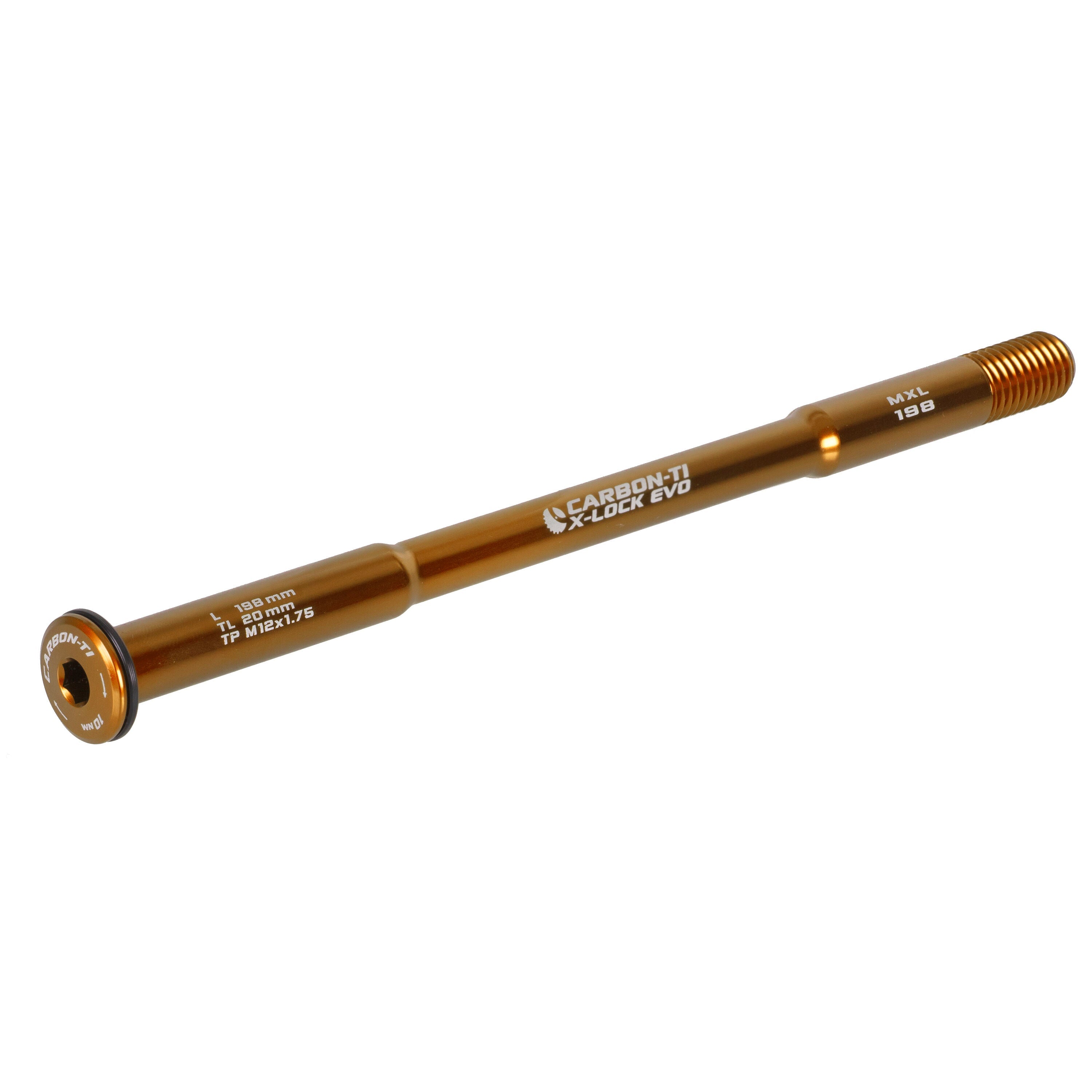 Carbon Ti X-Lock EVO 12x1.75 X-Maxle 198 mm rear thru axle