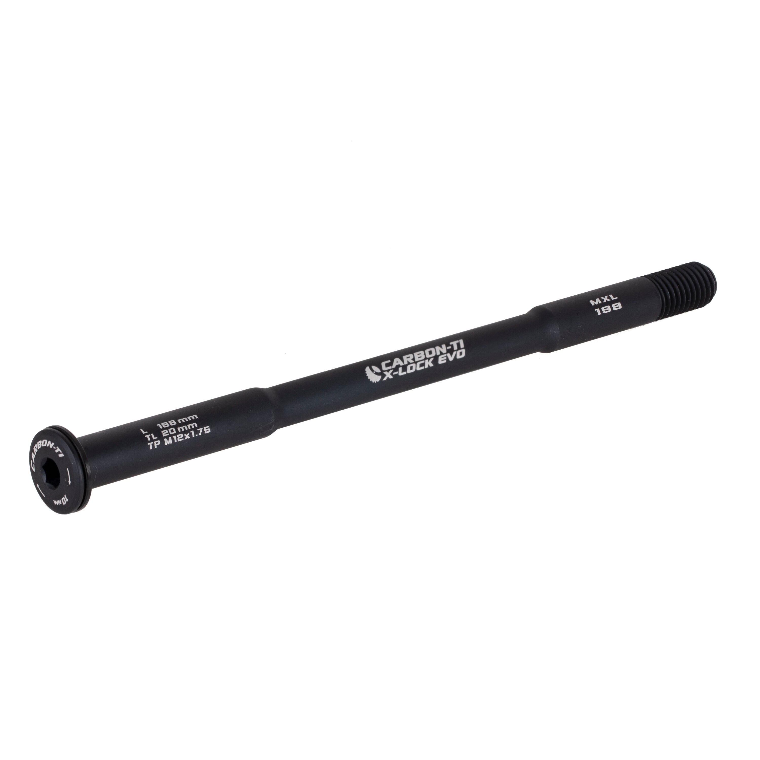 Carbon Ti X-Lock EVO 12x1.75 X-Maxle 198 mm rear thru axle