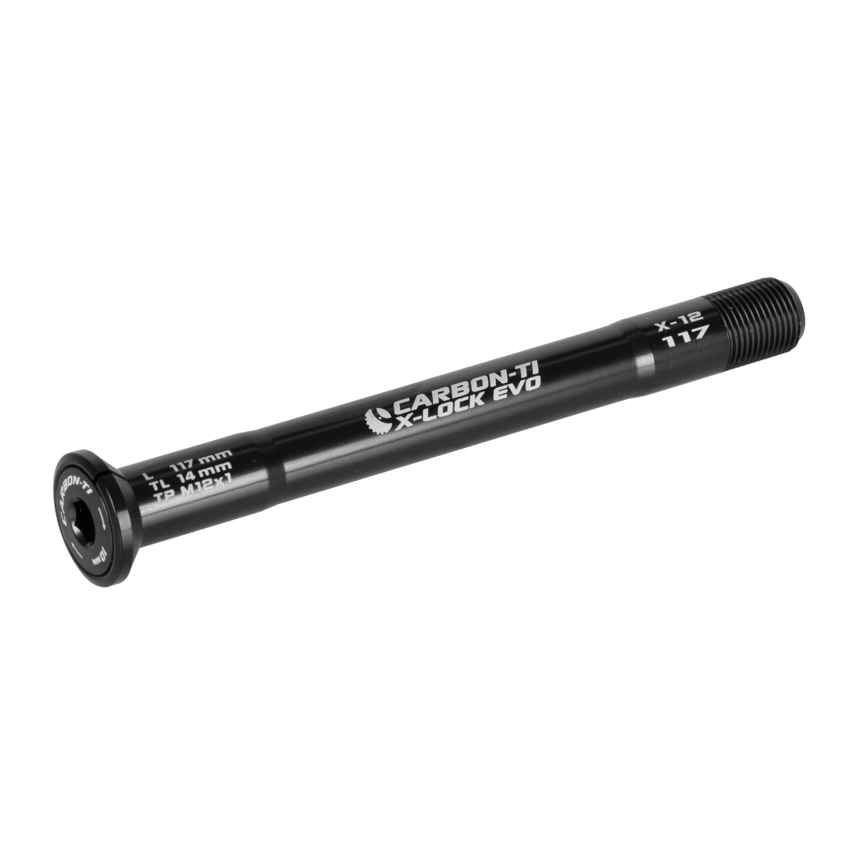 Carbon Ti X-Lock EVO 12x1.0 X-12 117 mm front thru axle