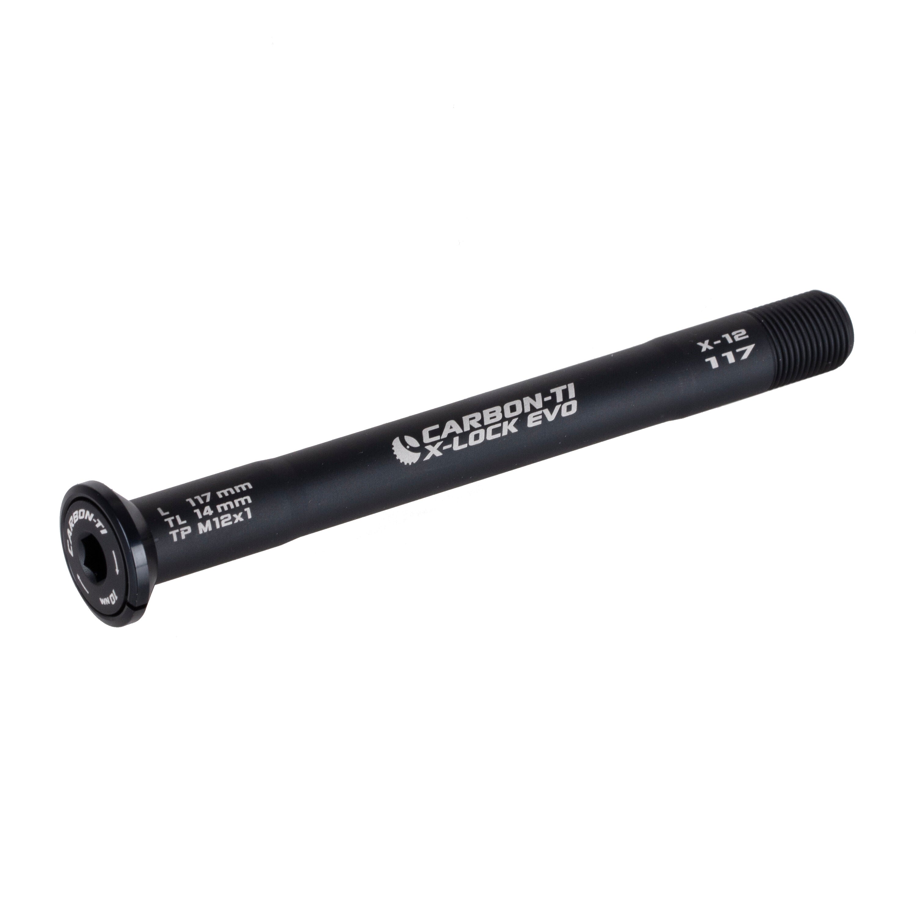 Carbon Ti X-Lock EVO 12x1.0 X-12 117 mm front thru axle