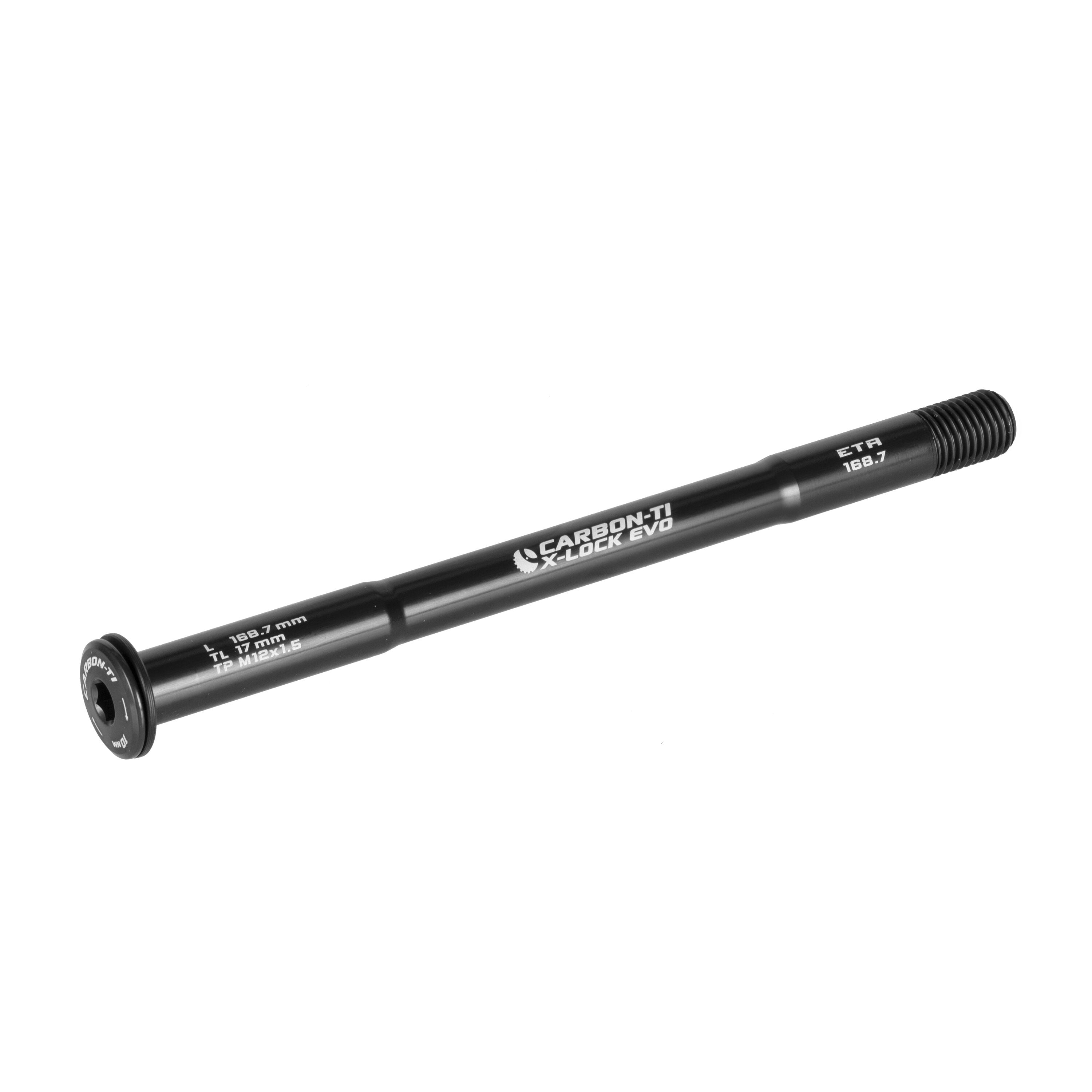 Carbon Ti X-Lock EVO 12x1.5 X-E-Thru 168.7 mm rear thru axle