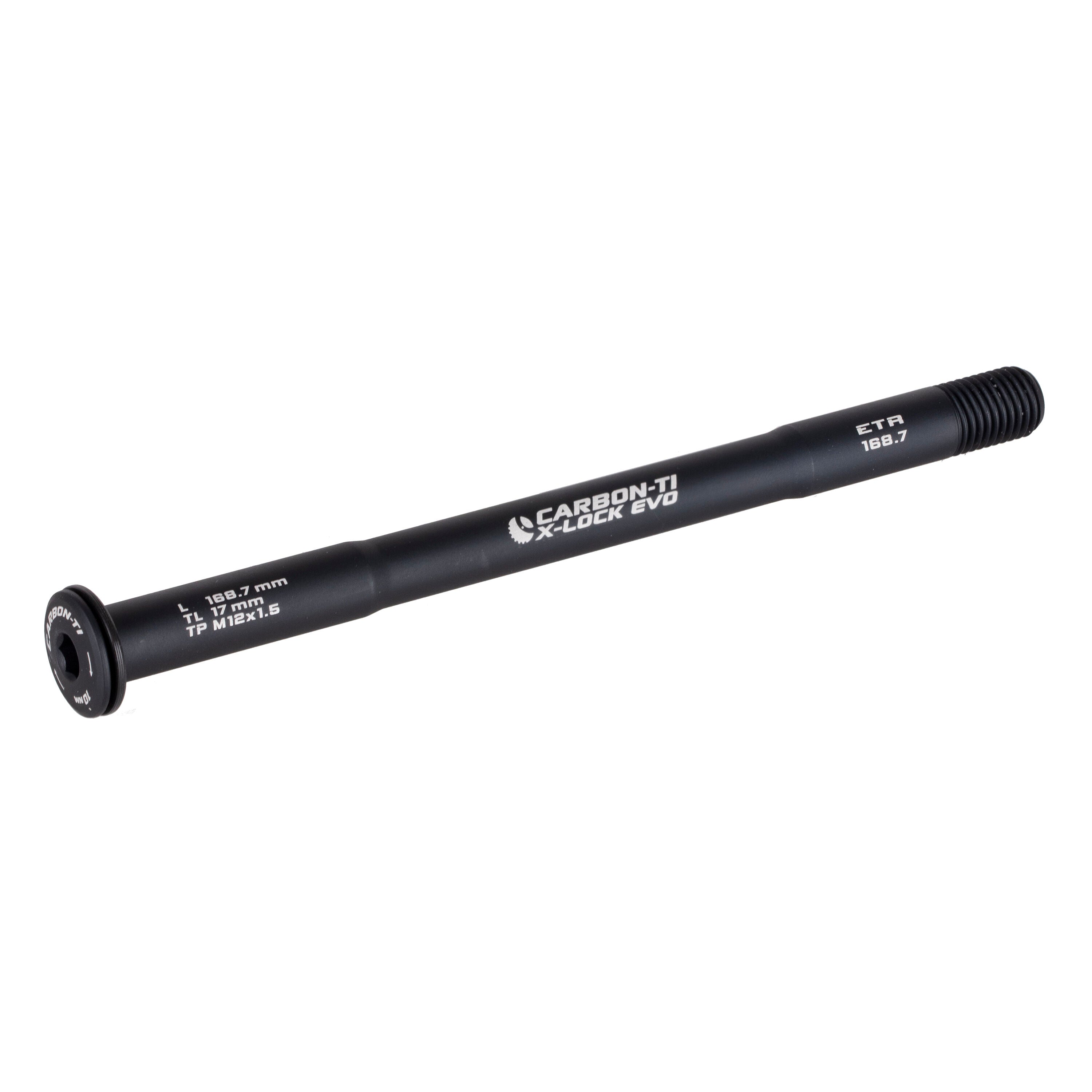 Carbon Ti X-Lock EVO 12x1.5 X-E-Thru 168.7 mm rear thru axle