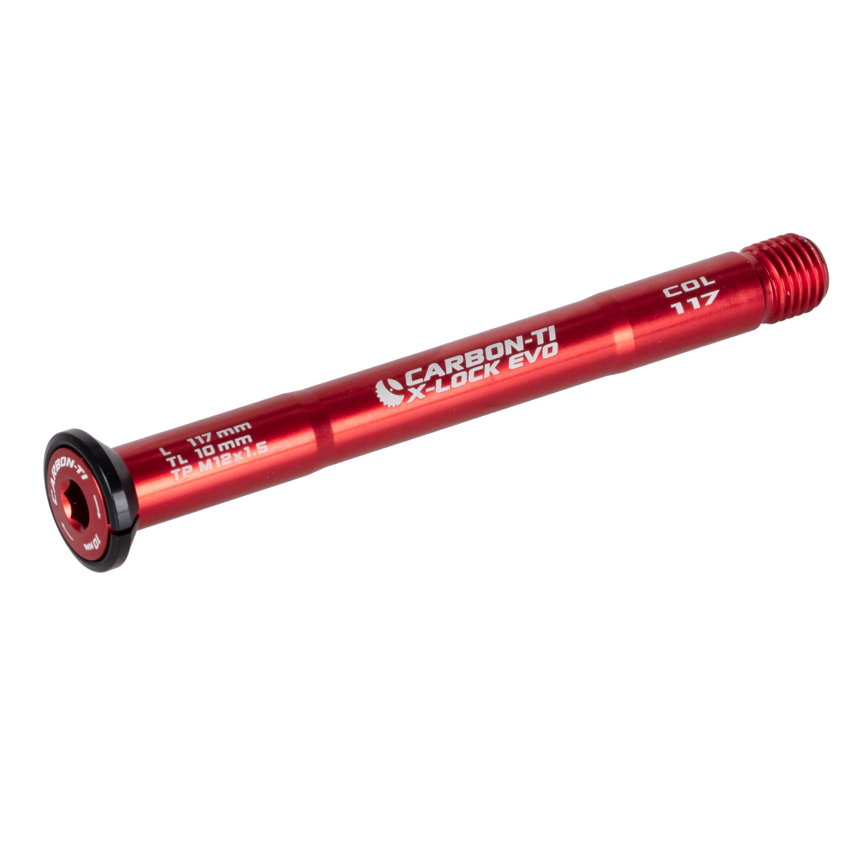 Carbon Ti X-Lock EVO 12x1.5 X-Colnago 117 mm front thru axle