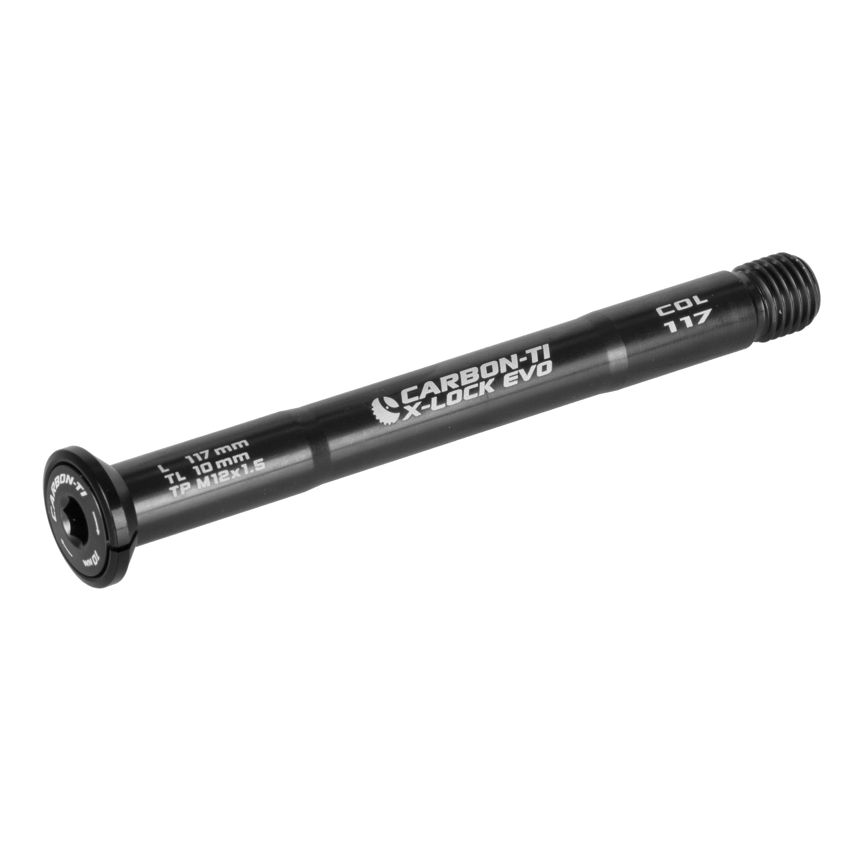 Carbon Ti X-Lock EVO 12x1.5 X-Colnago 117 mm front thru axle