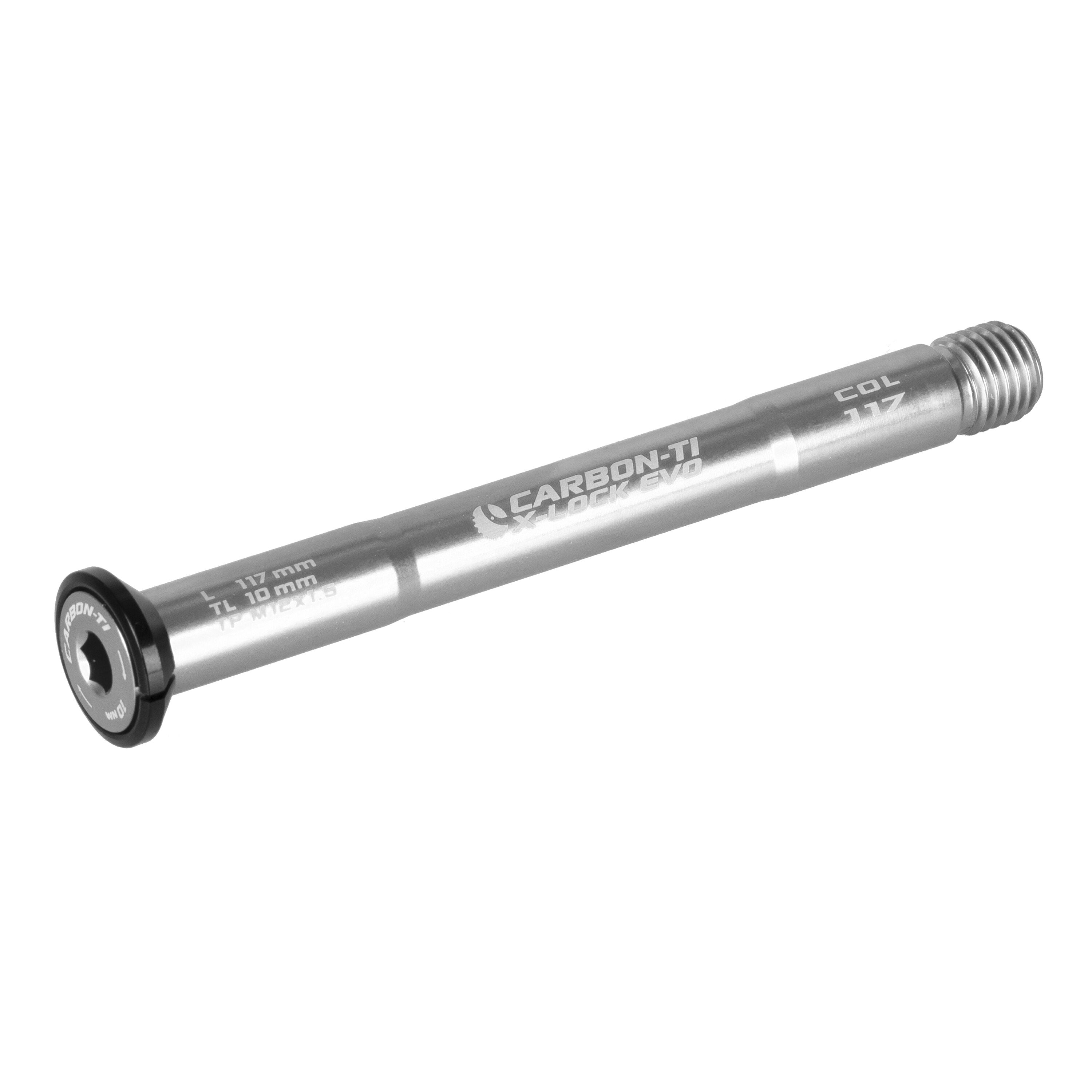 Carbon Ti X-Lock EVO 12x1.5 X-Colnago 117 mm front thru axle