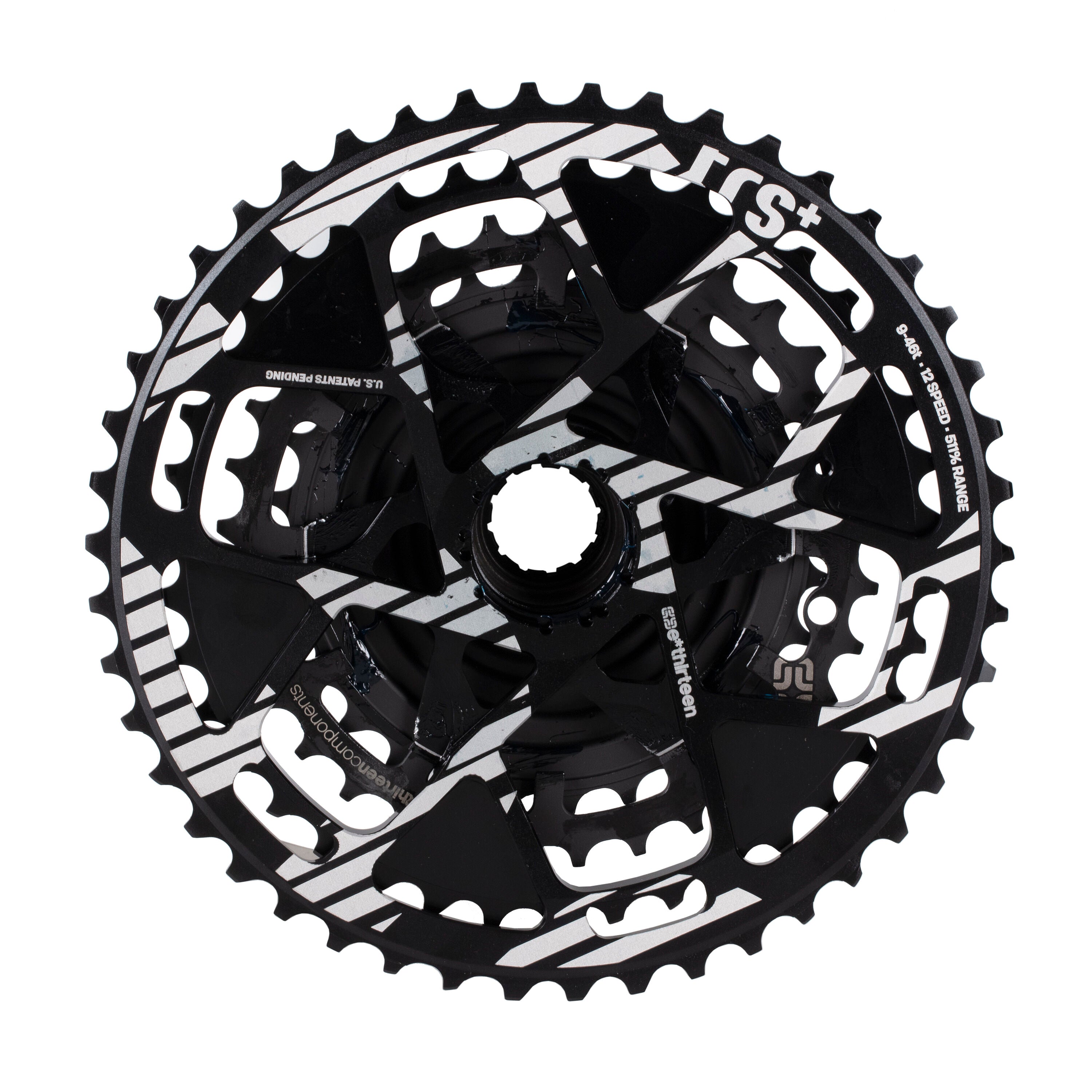E*thirteen TRS Plus 12S cassette Sram, Shimano