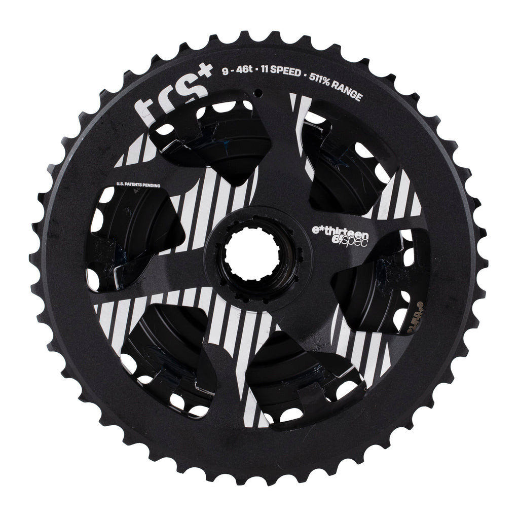 E*thirteen TRS Plus 11V cassette Sram, Shimano
