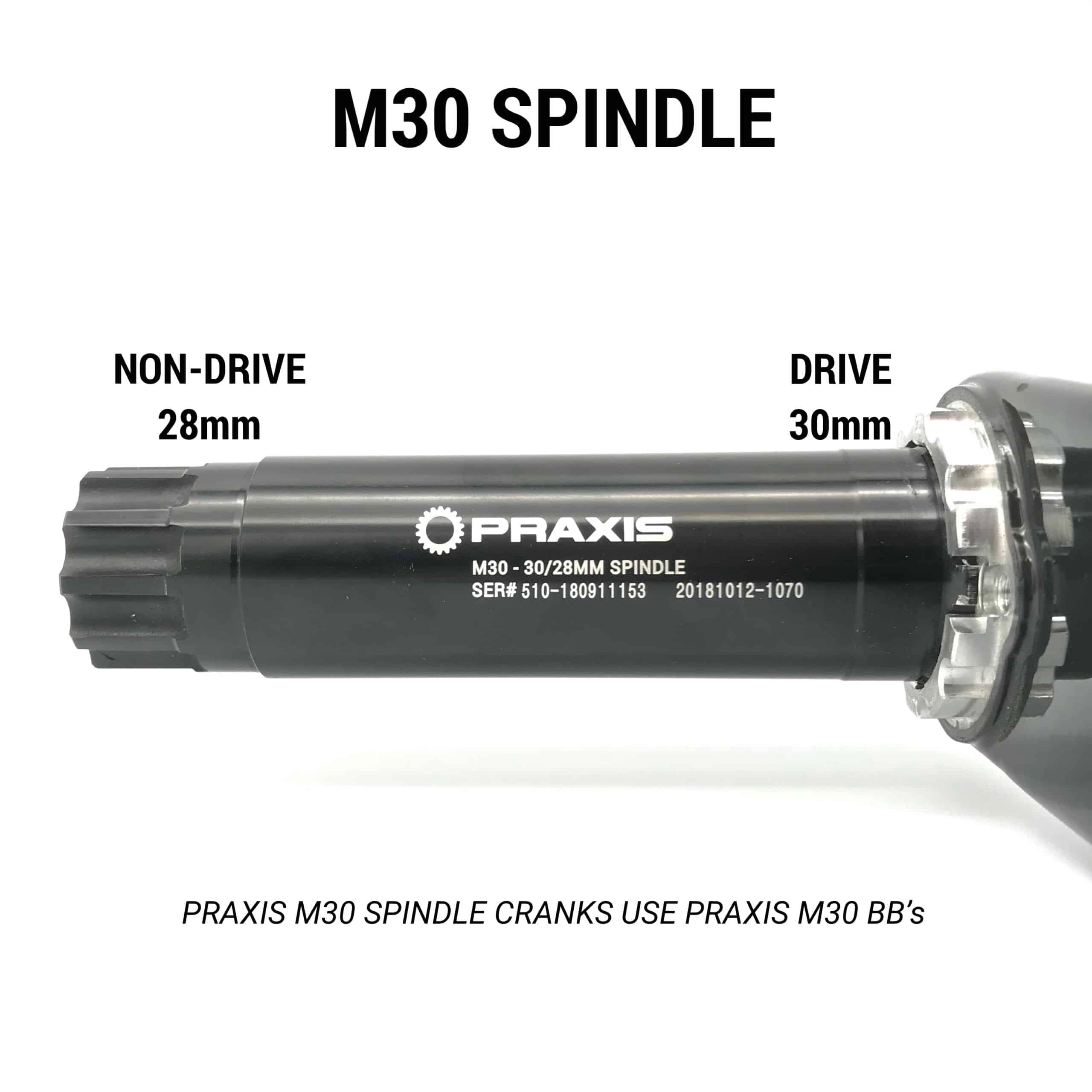 Praxis M30 BB86 BB92 bottom bracket