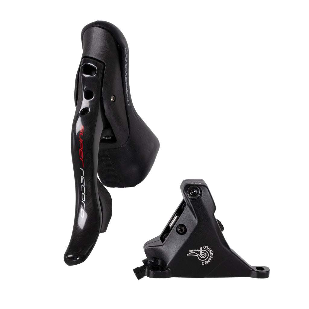 Campagnolo Super Record Ergopower Ultra Shift 12S left gear shifter + caliper