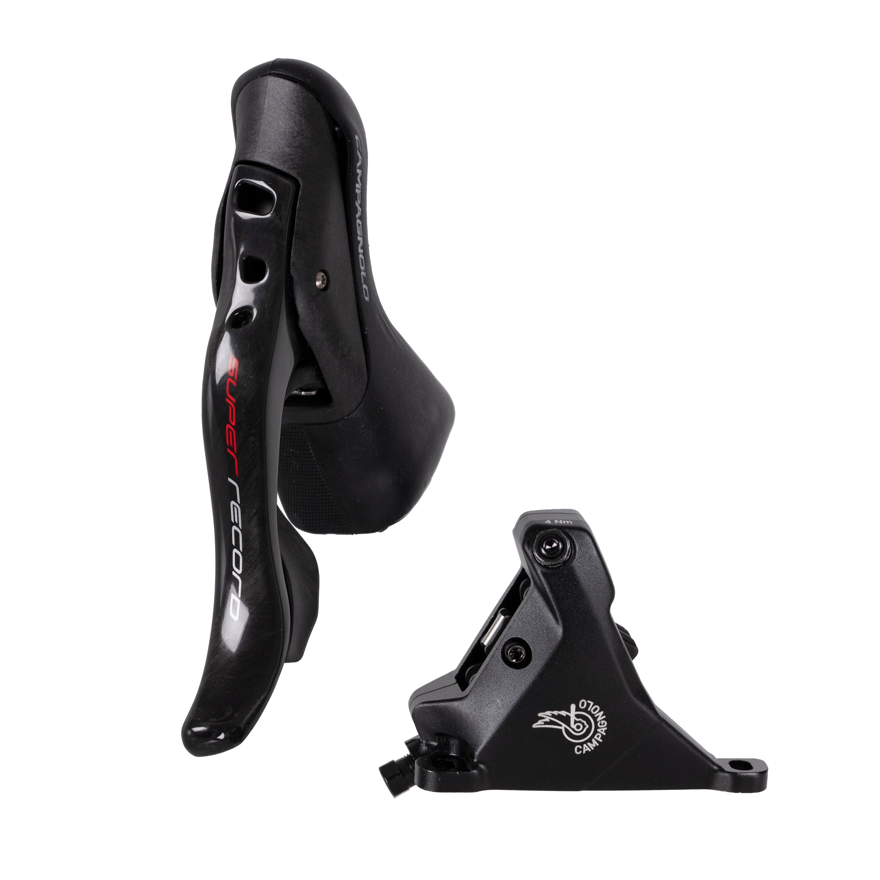 Campagnolo Super Record Ergopower Ultra Shift 12S right gear shifter + caliper