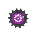 Leonardi Racing Shimano XTR XT SLX 14T 12S pulley
