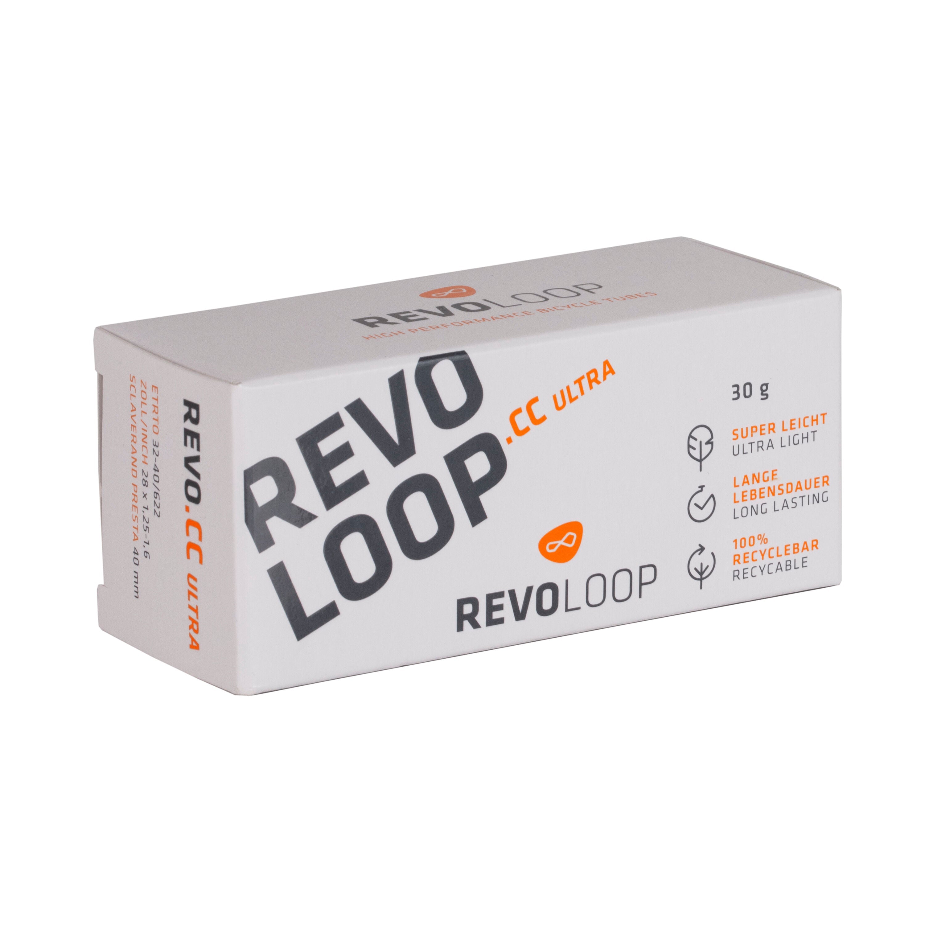 Revoloop REVO.CC Ultra Gravel 28" Presta valve tube