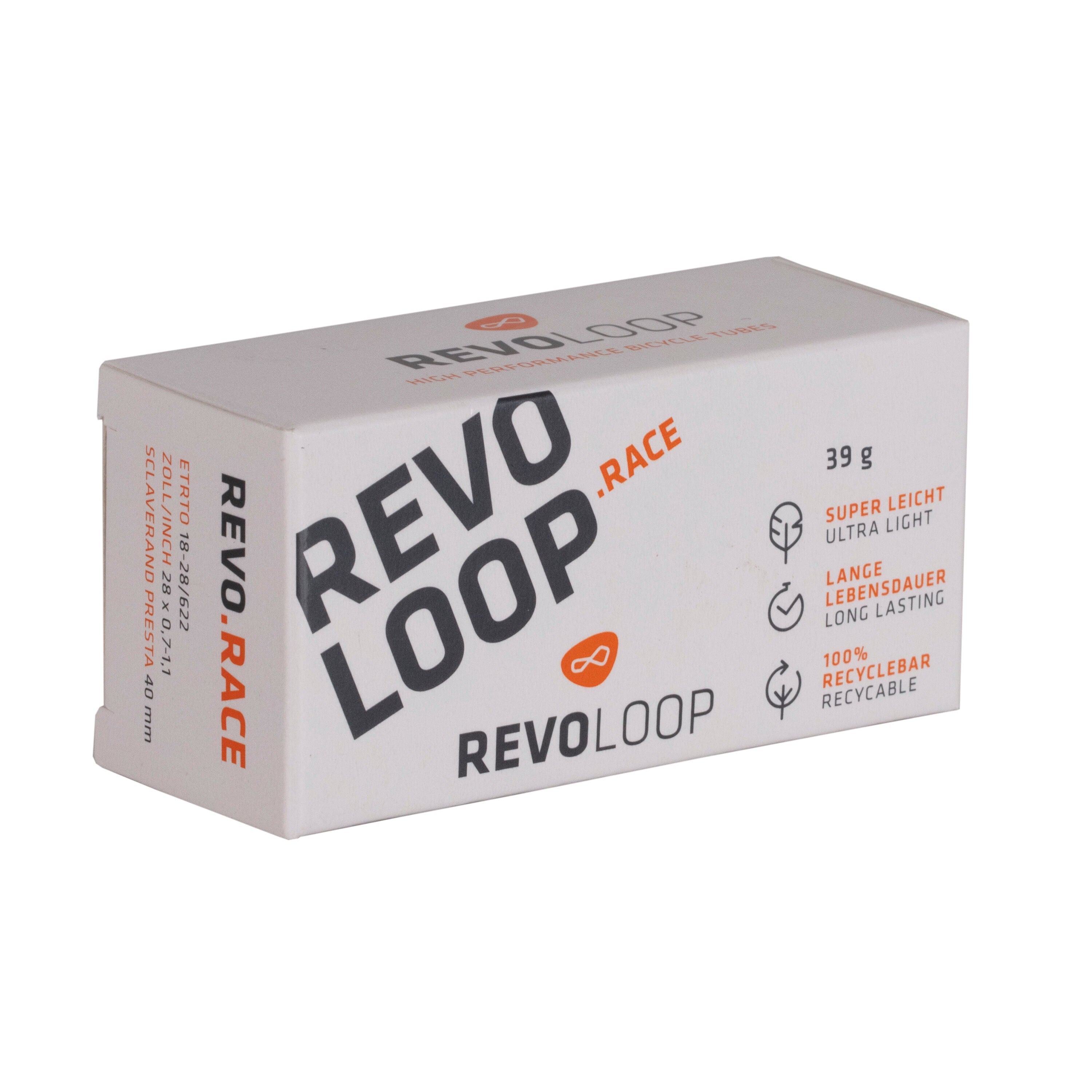 Revoloop REVO.Race 28" Presta valve tube