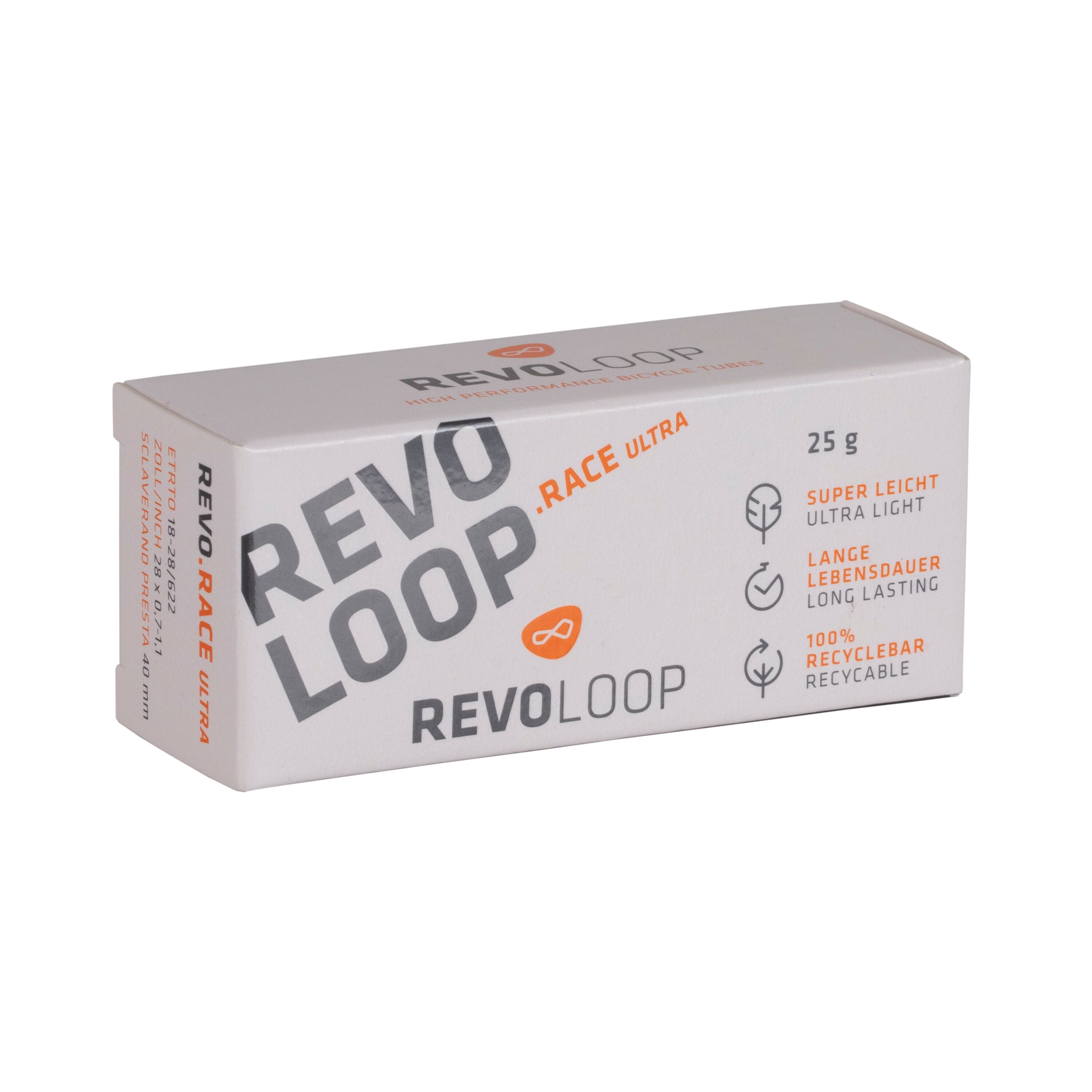 Revoloop REVO.Race Ultra 28" Presta valve tube