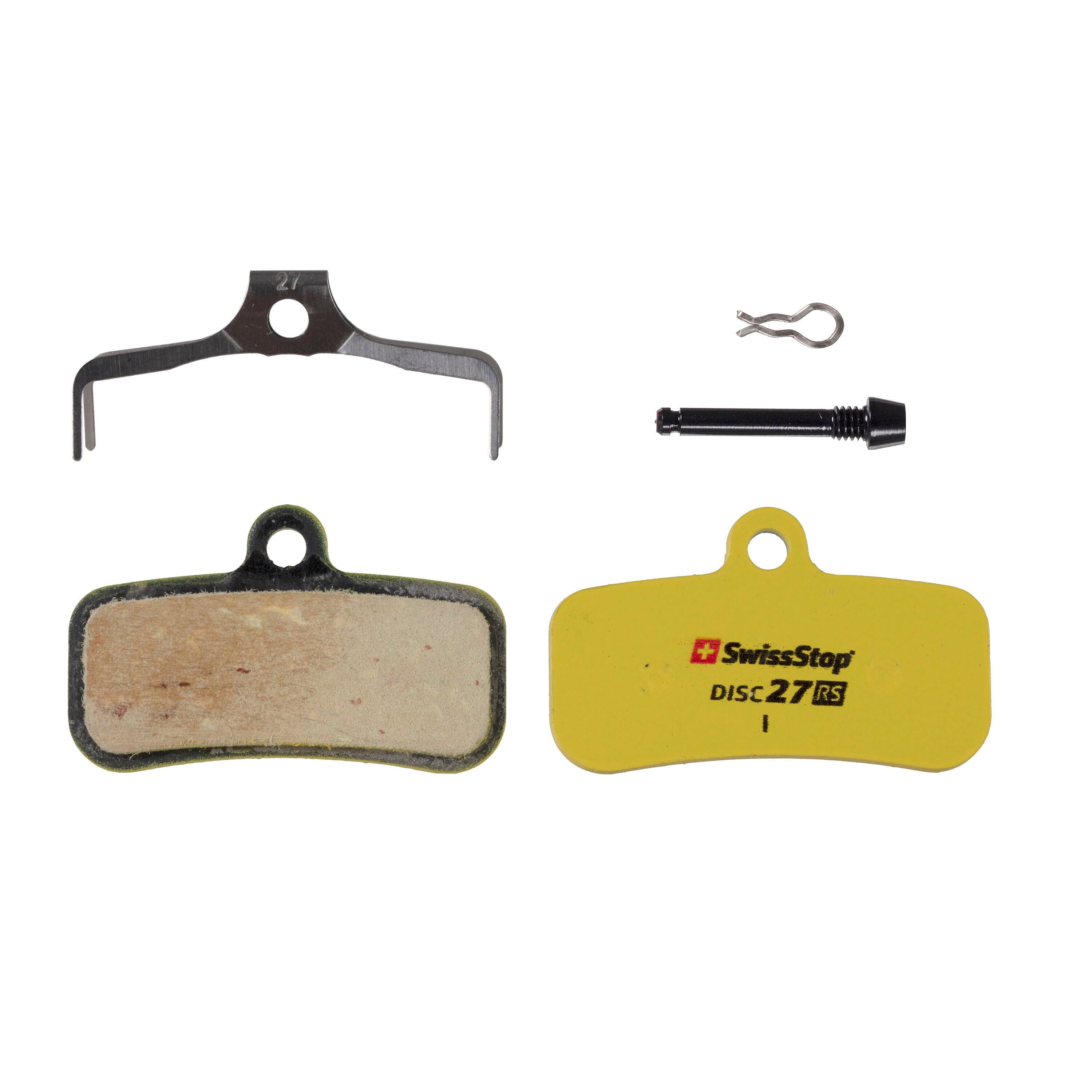 Swiss Stop Disc 27 RS Shimano XTR BR-M9120 XT BR-M8120 SLX BR-M7120 organic disc brake pads