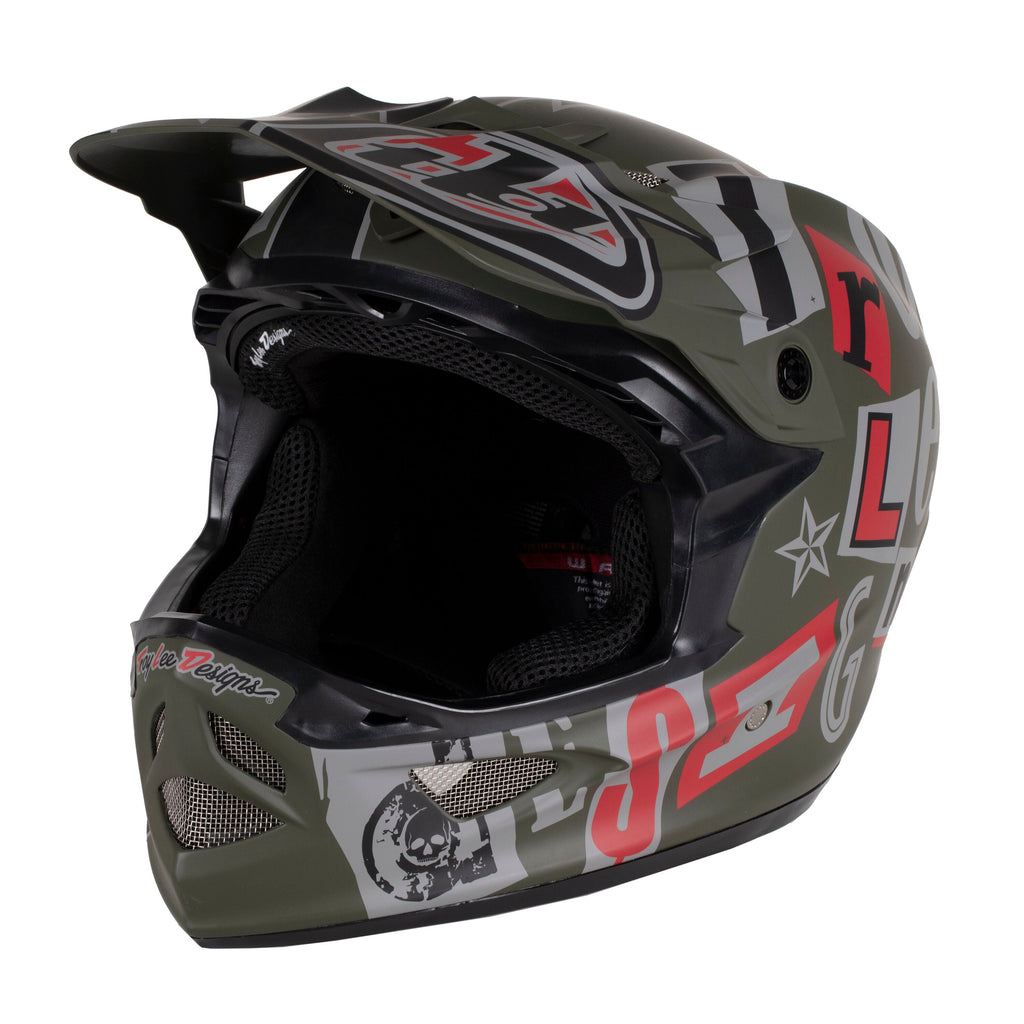 Troy Lee Designs D3 Fiberlite helmet
