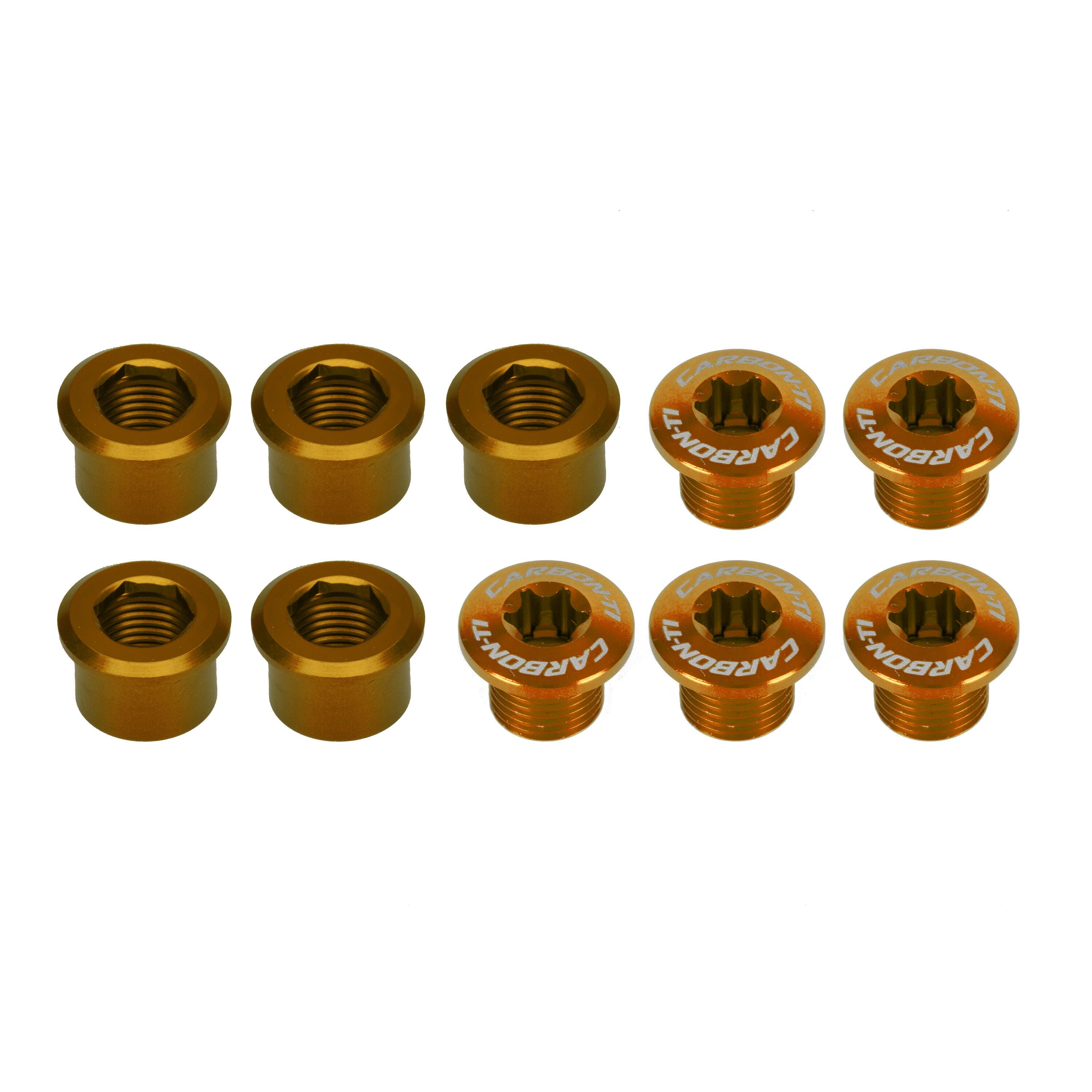 Carbon Ti X-Fix road screws bolts
