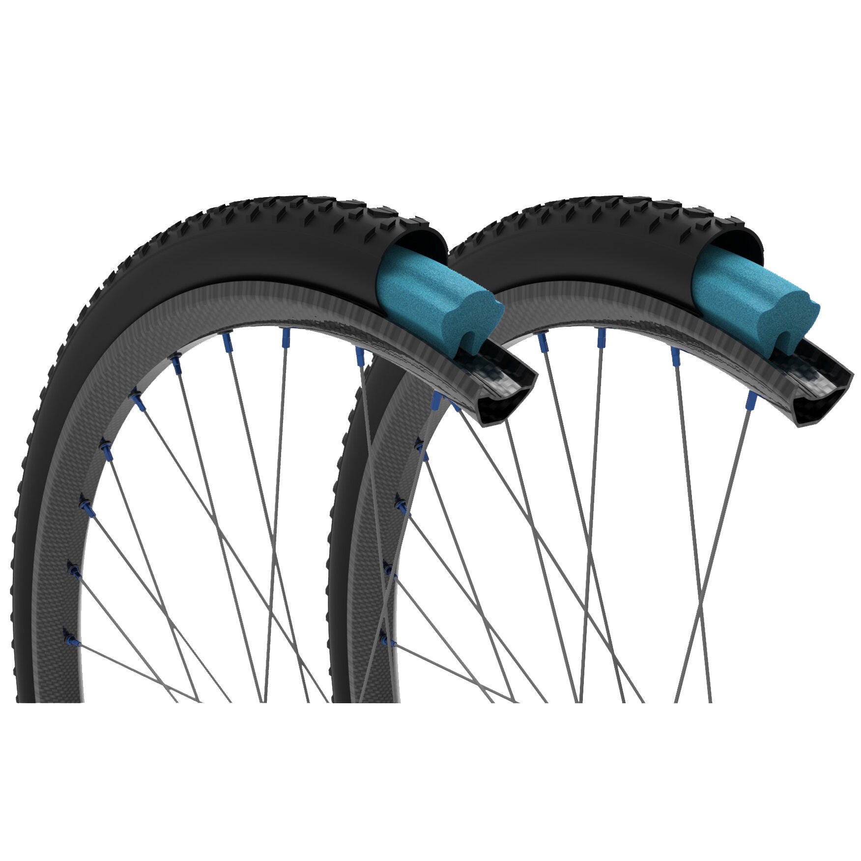 Tubolight EVO Gravel tubeless tire protection