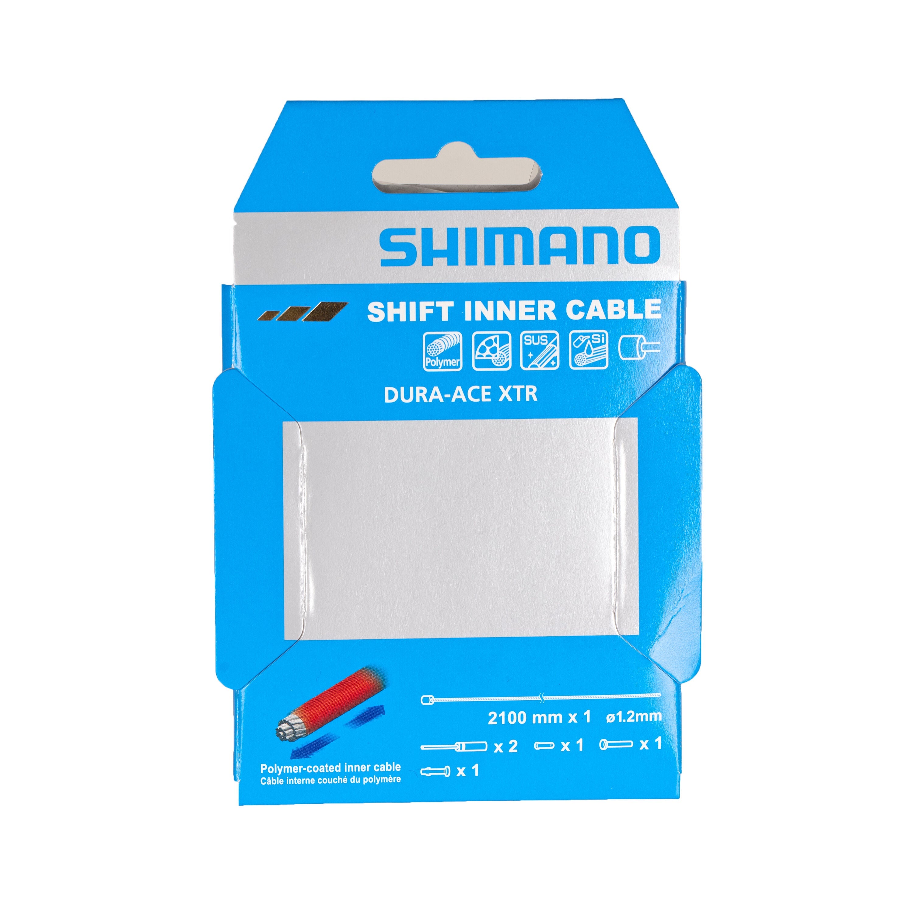 Shimano SUS Polymer Coated shift inner cable