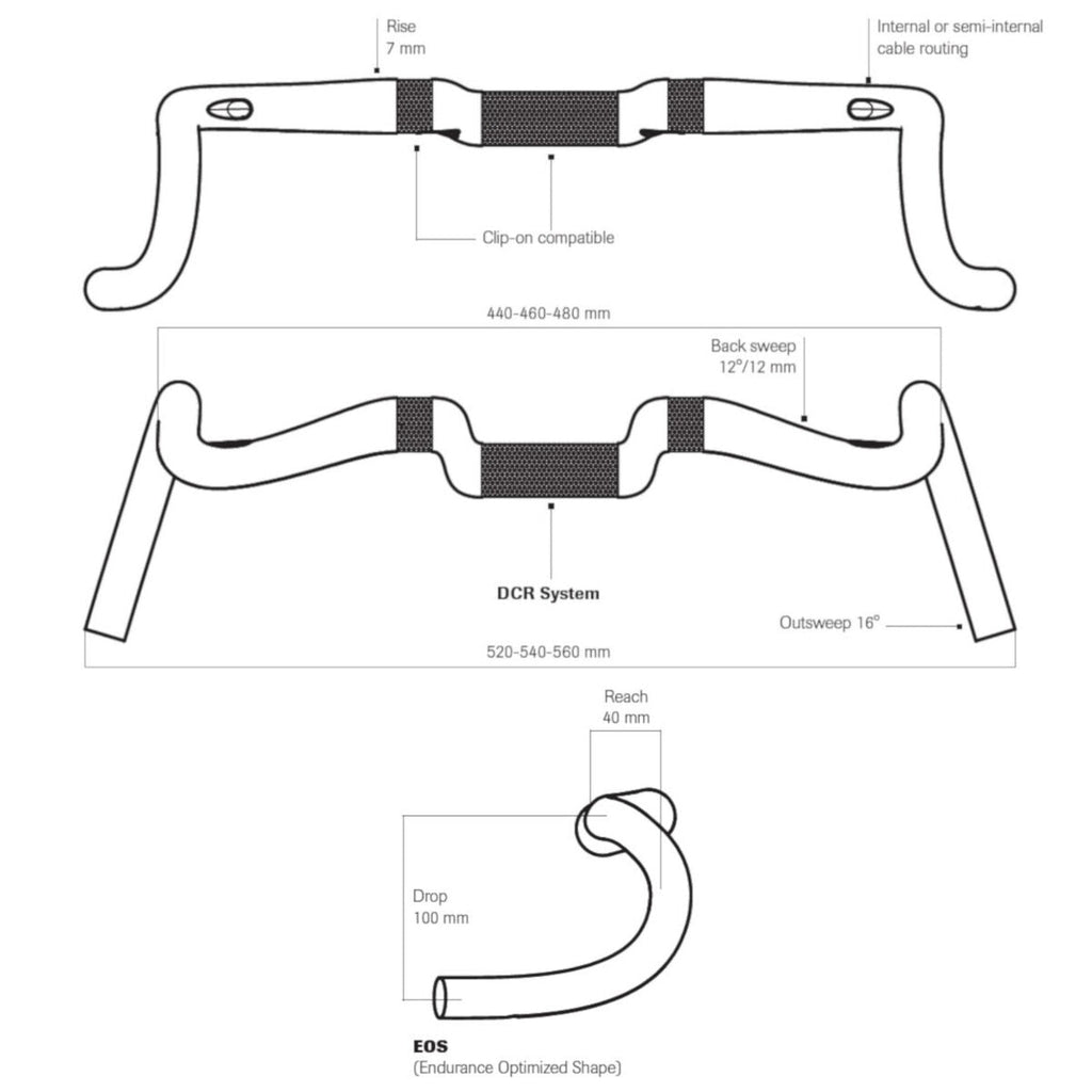 Deda Gera Carbon RHM handlebar