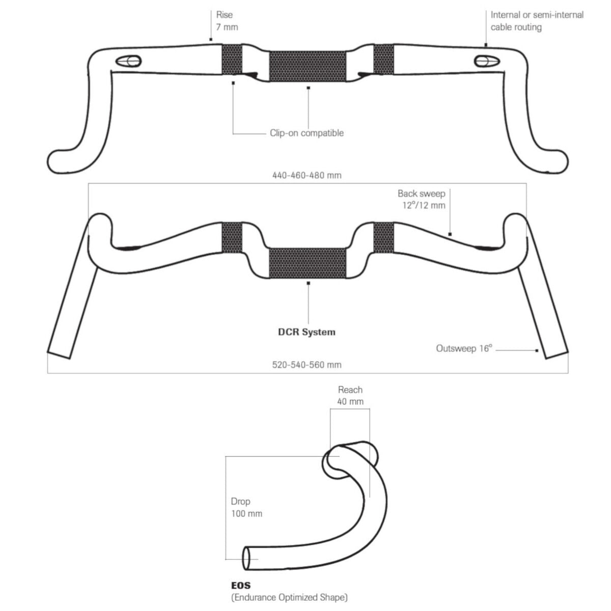 Deda Gera Carbon RHM handlebar