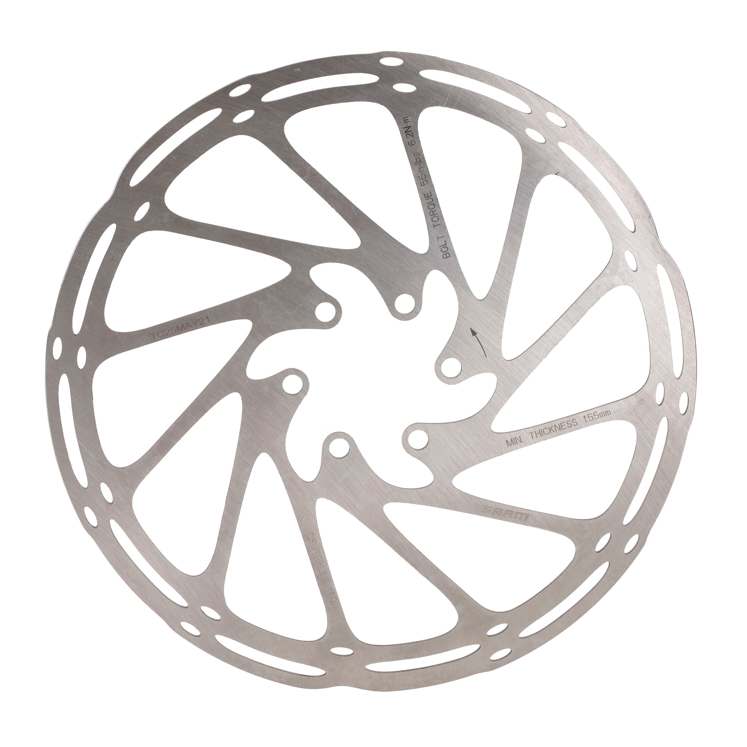 Sram CenterLine Rounded 6 bolts disc rotor
